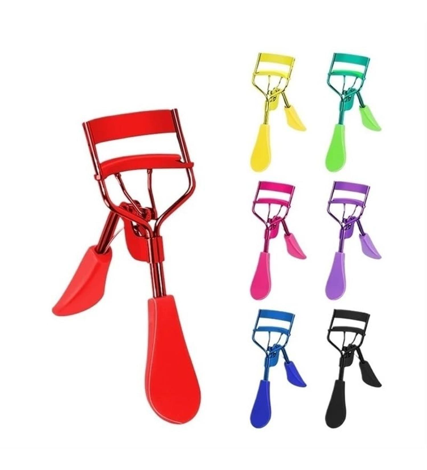 Effortless Lash Curler: Instant Eye-Opening Effect Easy-to-Use Eyelash Curling Tool-Design for Home & Travel(Red) - Buy Online on GoSupps.com