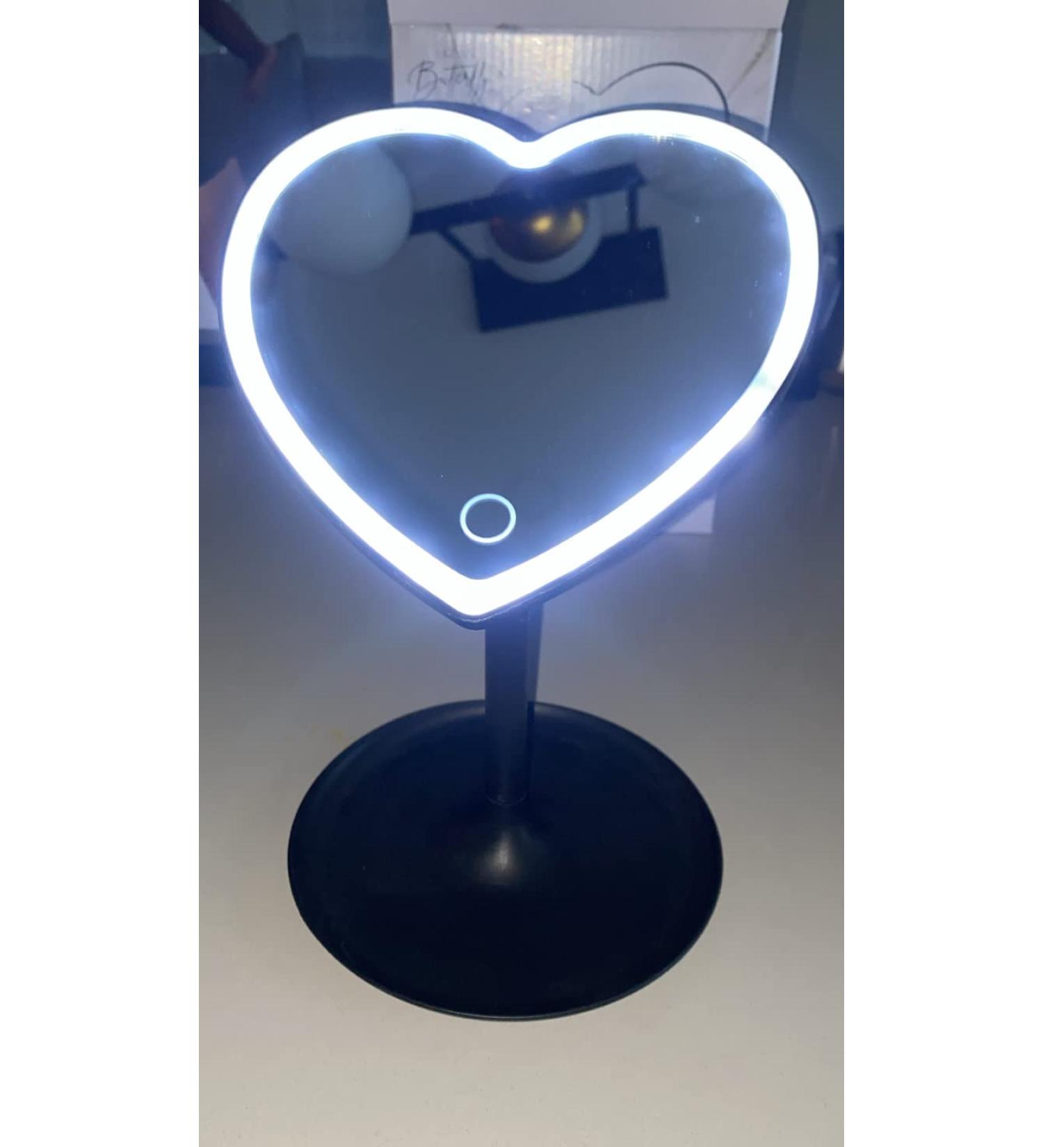 Urban Butterfly Heart Vanity Mirror Essential Beauty.