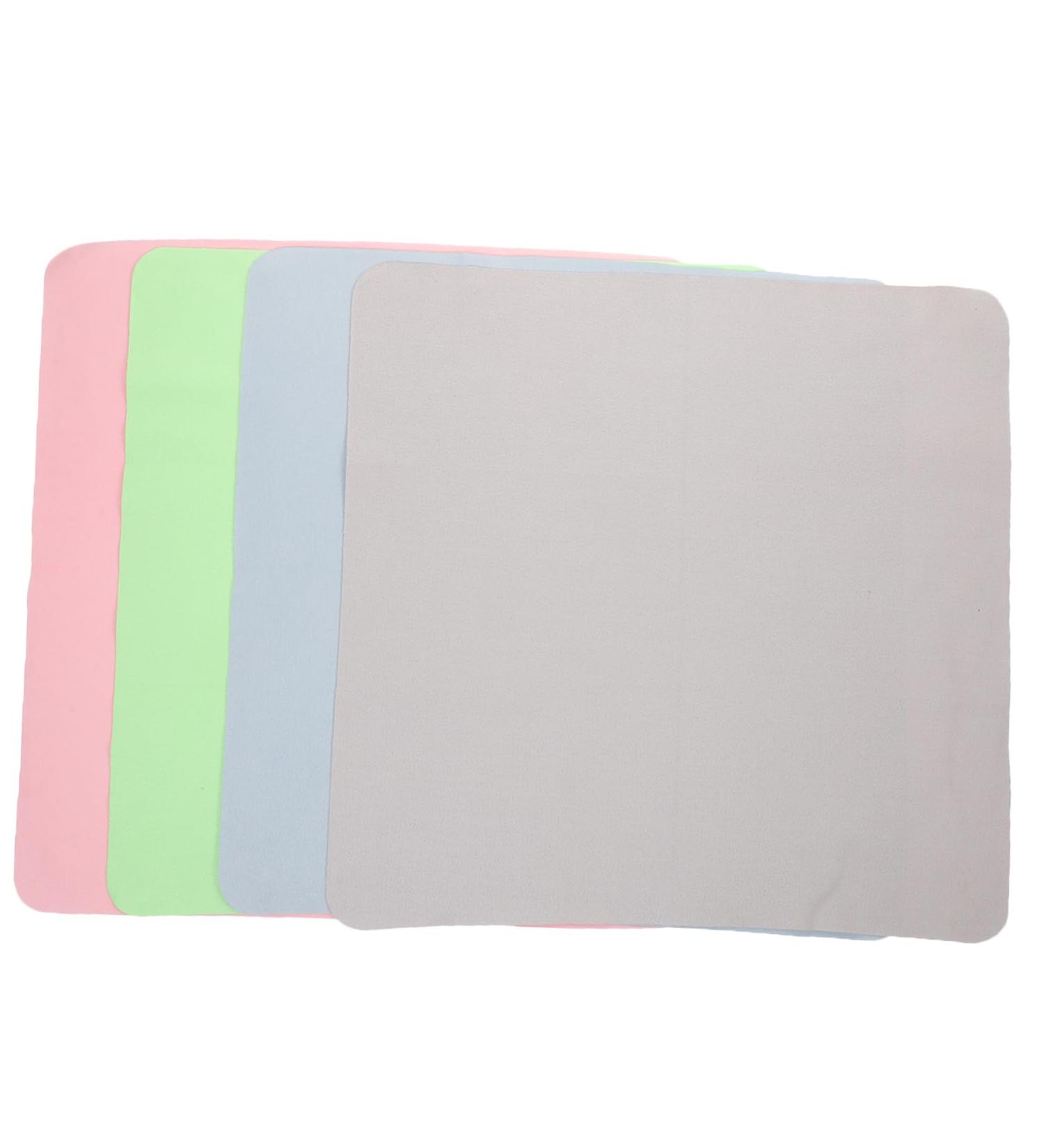 FOMIYES 4pcs Large Glasses Cleaning Cloths - Ultra Soft Eyeglass Lens Wipes for Streak-Free Shine - 30x30cm Eyewear Care - Buy Online on GoSupps.com