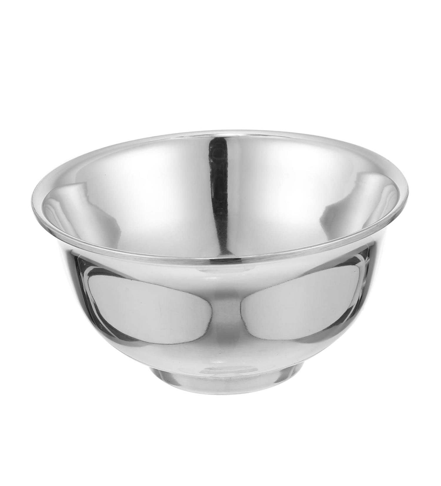 Frcolor Stainless Steel Shaving Bowl - Premium Mens Grooming Accessories for Perfect Shave - Buy Online on GoSupps.com