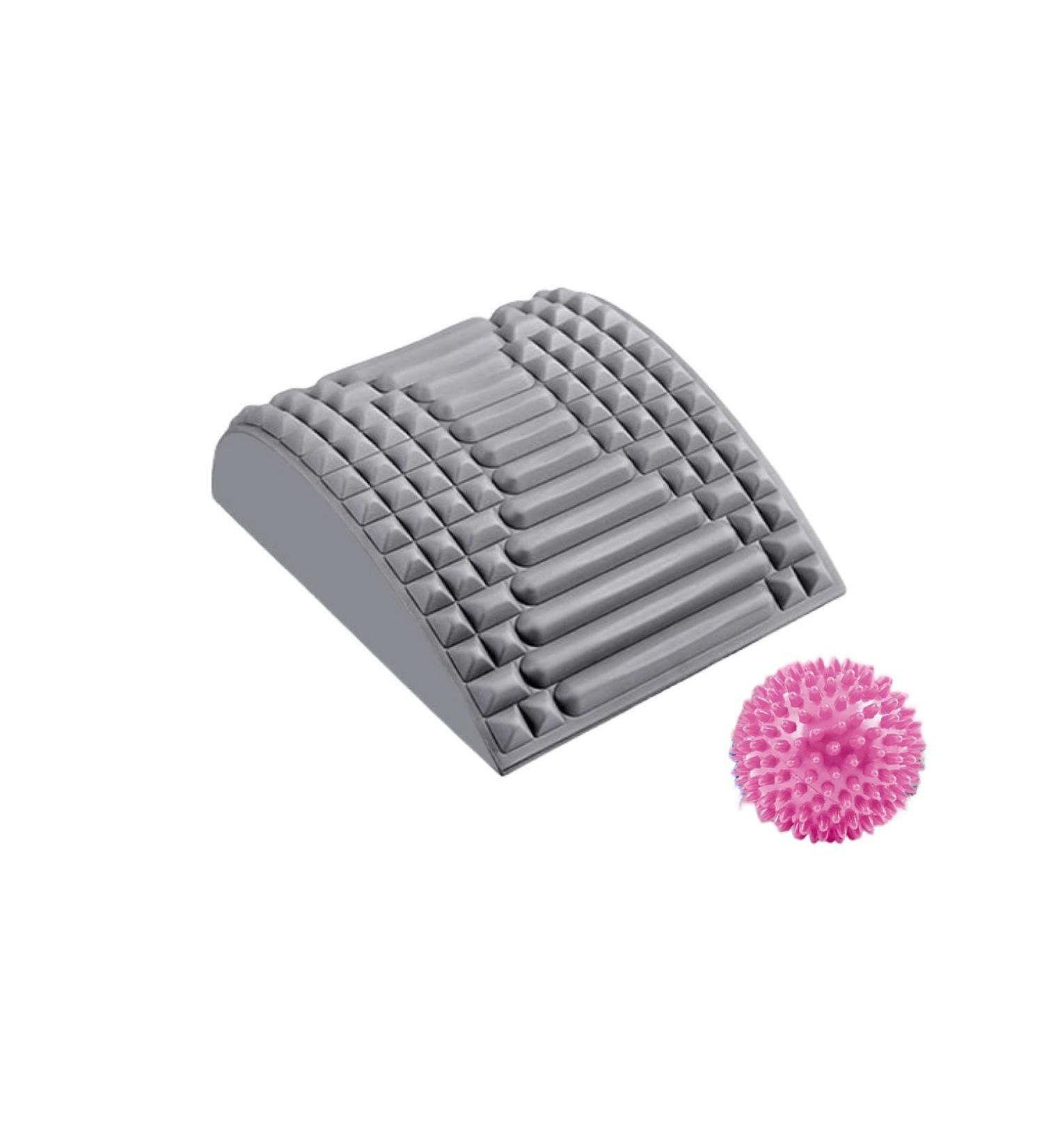 Jihae Neck and Back Relief Massage Set | Stretcher & Ball for Herniated Discs Sciatica Scoliosis - International Shipping Available - Buy Online on GoSupps.com