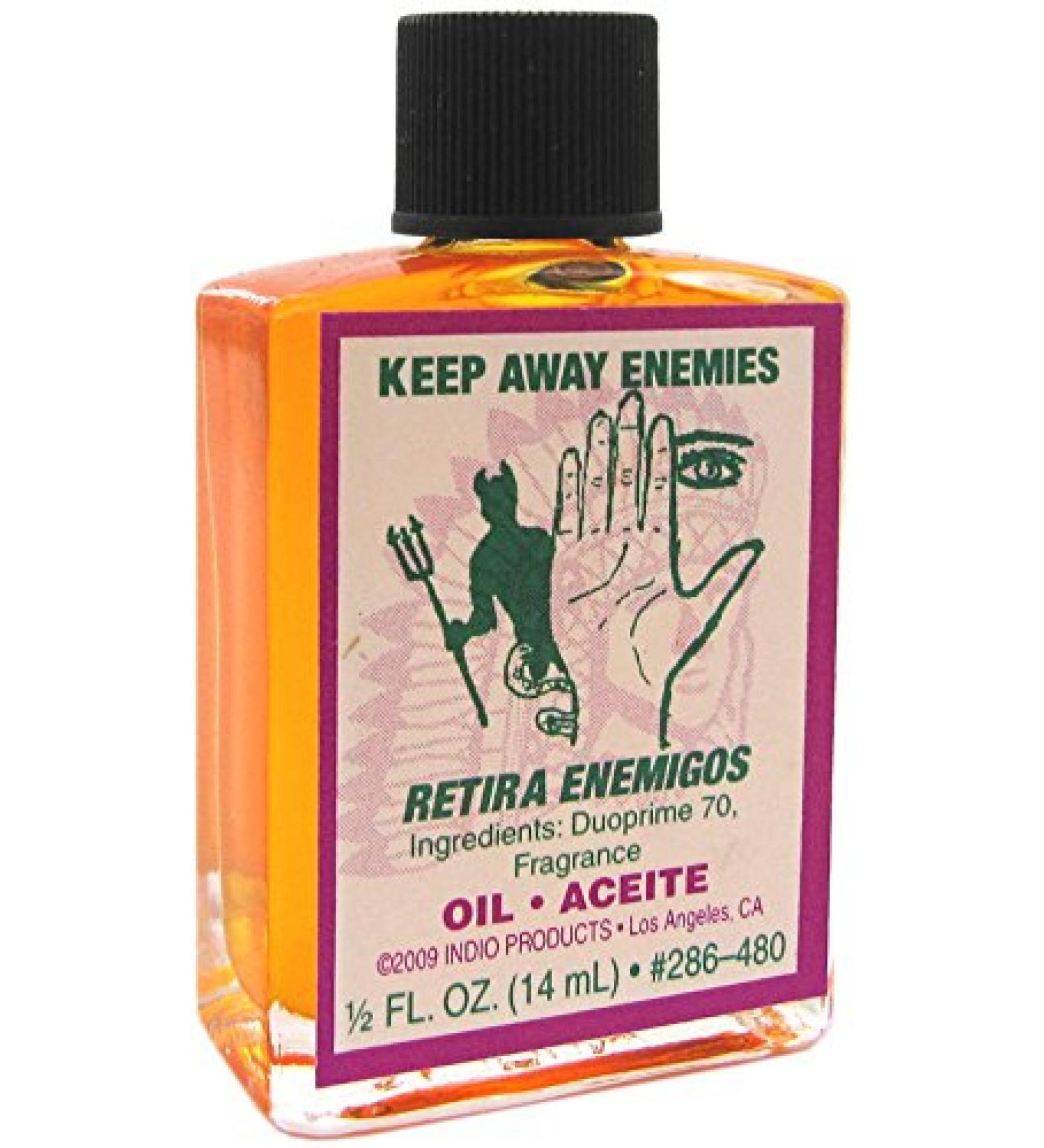 INDIO Oil- Keep Away Enemy 1/2oz