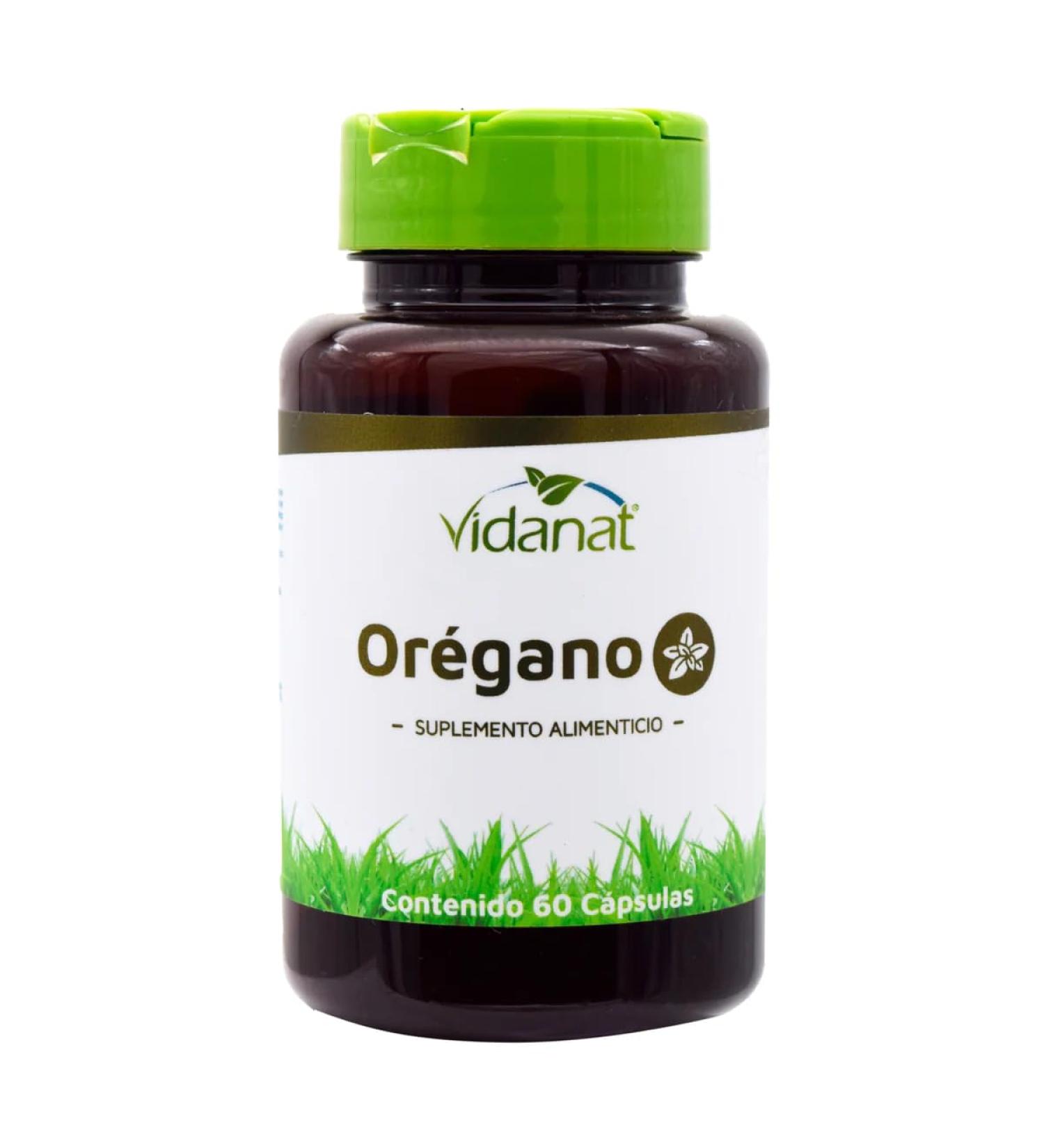 Vidanat Oregano Supplement 60 Capsules Supports Digestive Health & Immune System (60 Servings) - Buy Online on GoSupps.com