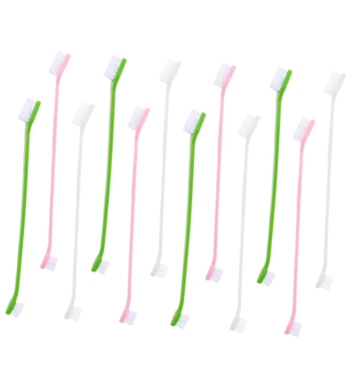 FRCOLOR 12pcs Teeth Supplies Cat Multi-function for Cats Dogs Tooth Small Double Household Handle - Buy Online on GoSupps.com
