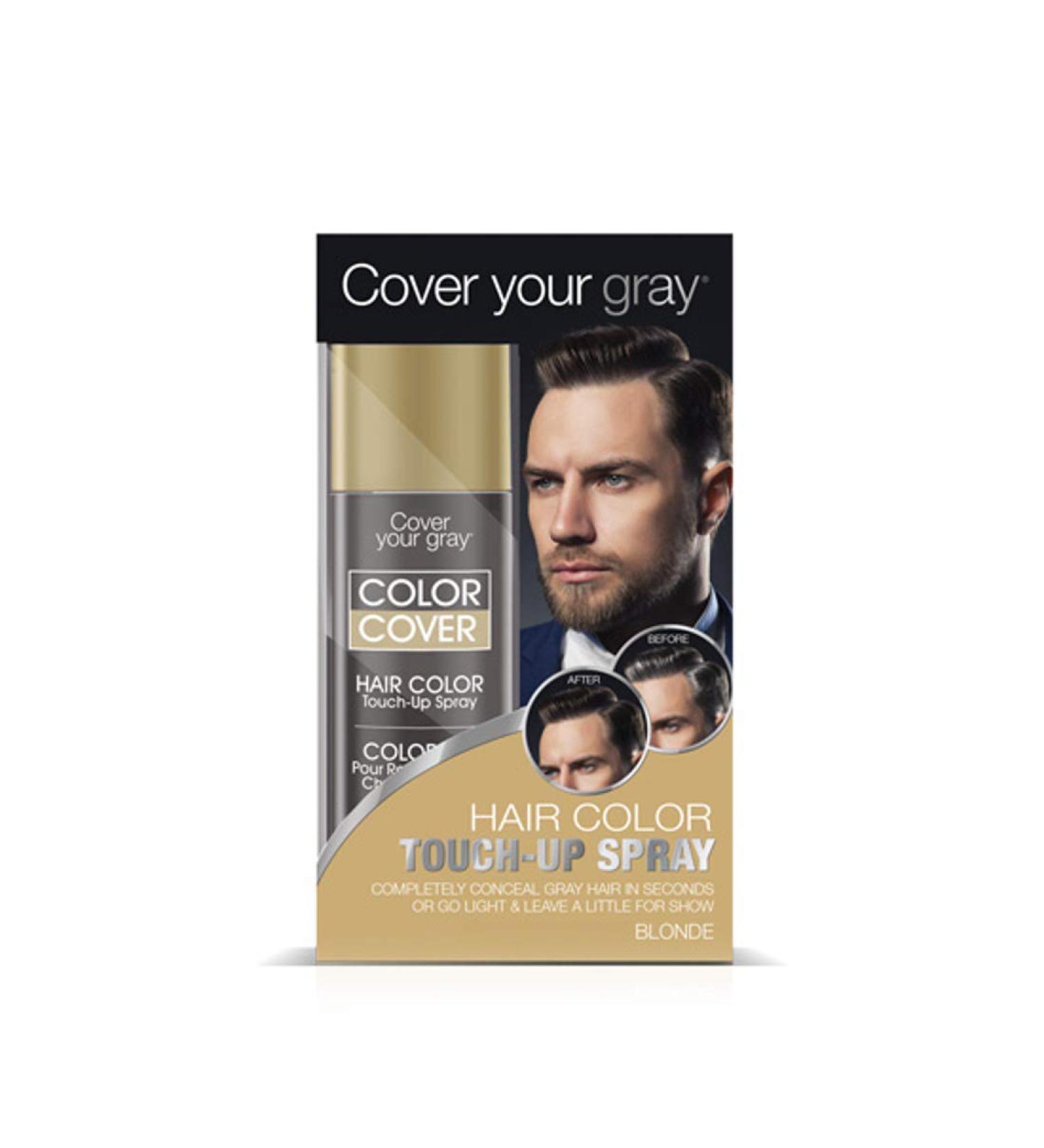 Buy Cover Your Gray for Men Blonde Hair Color Touchup Spray | Fast International Shipping - Buy Online on GoSupps.com
