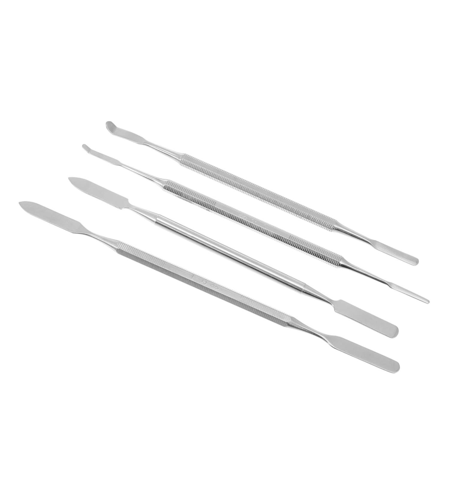 VICASKY 4 pi ces B tons Cosm tiques Acier Inoxydable Spatules de M lange pour Maquillage et Manucure Accessoires Professionnels pour Salon et Usage Familial - Buy Online on GoSupps.com