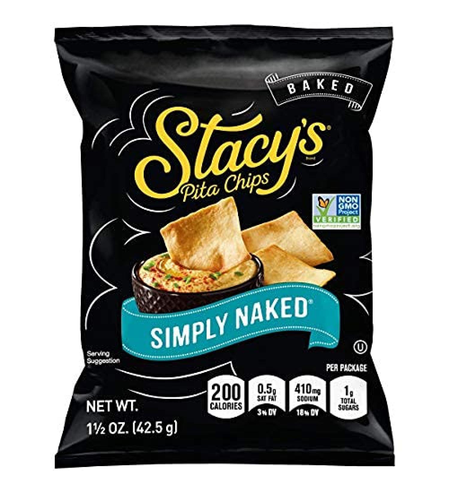 Stacy's Pita Chips Simply Naked 1.5oz | Buy Online Now - Buy Online on GoSupps.com