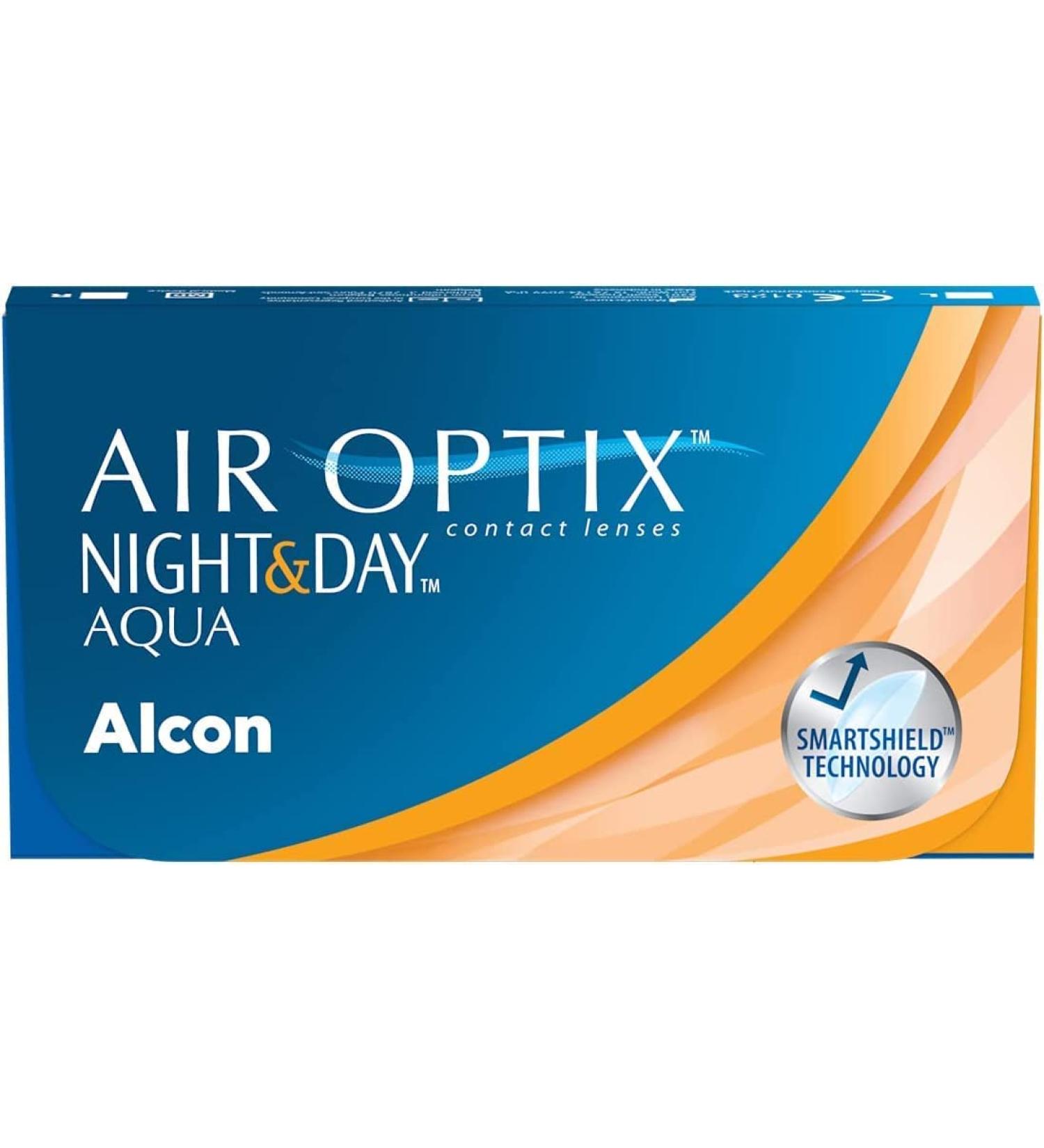 Buy Air Optix Night & Day Aqua Monthly Lenses - Soft 3 Pack BC 8.4mm DIA 13.8mm -1.0 Diopters | International Shipping Available - Buy Online on GoSupps.com