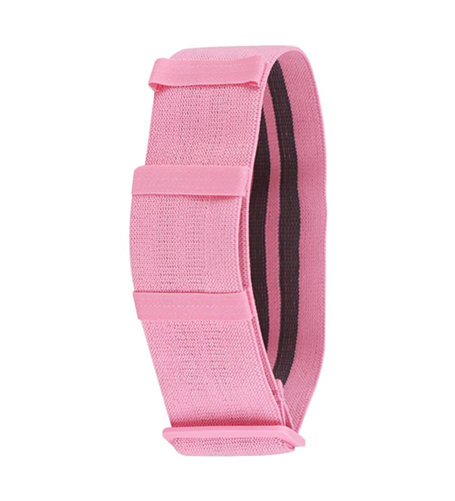 FOMIYES Adjustable Resistance Bands for Legs & Hips | Non-Fabric Fitness Bands for Squat Workouts | Pink | International Shipping - Buy Online on GoSupps.com