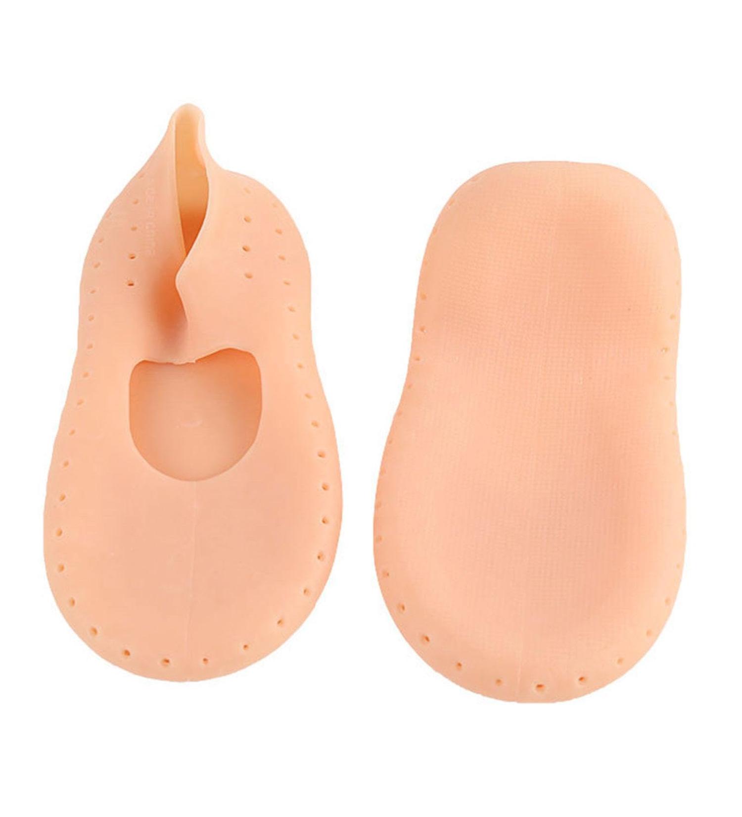 Silicone Gel Moisturizing Socks Anti-Slip Silicone Gel Boat Socks Foot Socks Cracked Feet and Heel Protector Spa Socks Foot Anti-Cracking Protector Nourishing Foot Skin Care Socks for Women - Buy Online on GoSupps.com