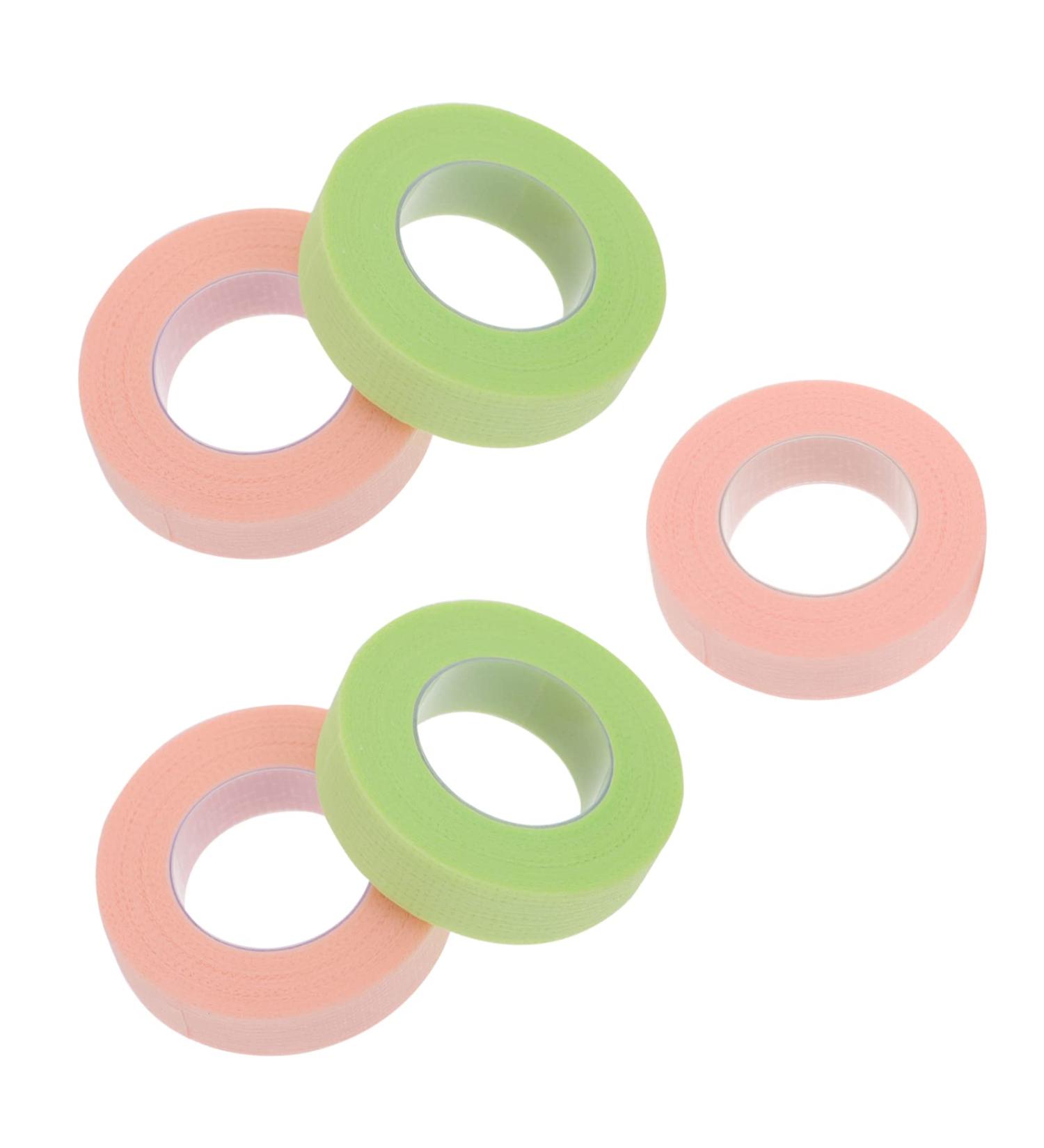 Housoutil 5 Rolls Grafting Eyelash Tape - Natural Remover & Cleaner for Lash Extensions | Cosmetology Supplies & Eyebrow Cleaning Tools - Buy Online on GoSupps.com