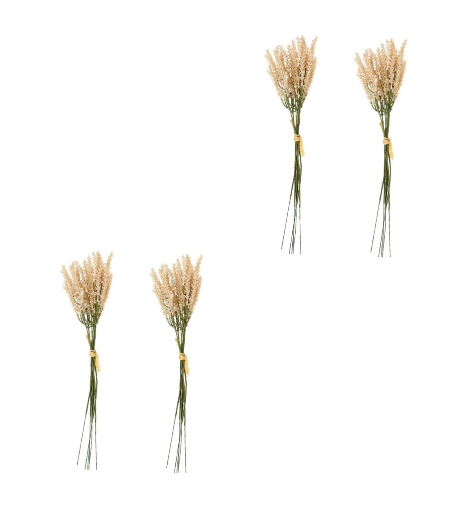 Alipis 4 Pcs Simulated Ears of Wheat Thanksgiving Wheat Decoration Fake Wheat Stalks Decorative Wheat Stalks Bouquet Decor Trigo Artificial Dried Plastic Reward Christmas - Buy Online on GoSupps.com