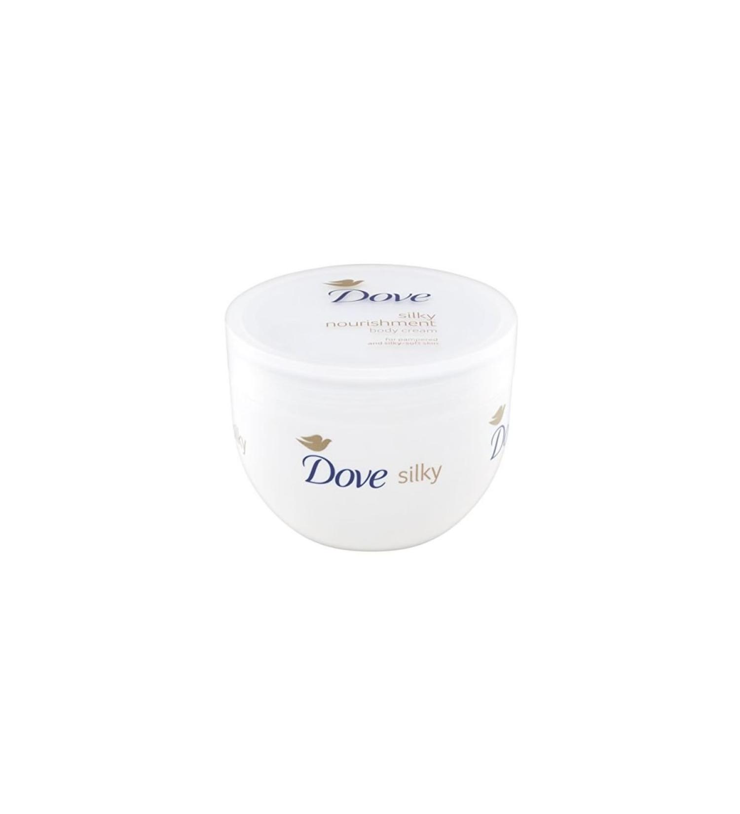 Dove SILKY Nourishing Body Cream 300ml silky body cream moisturizing body care 300 ml