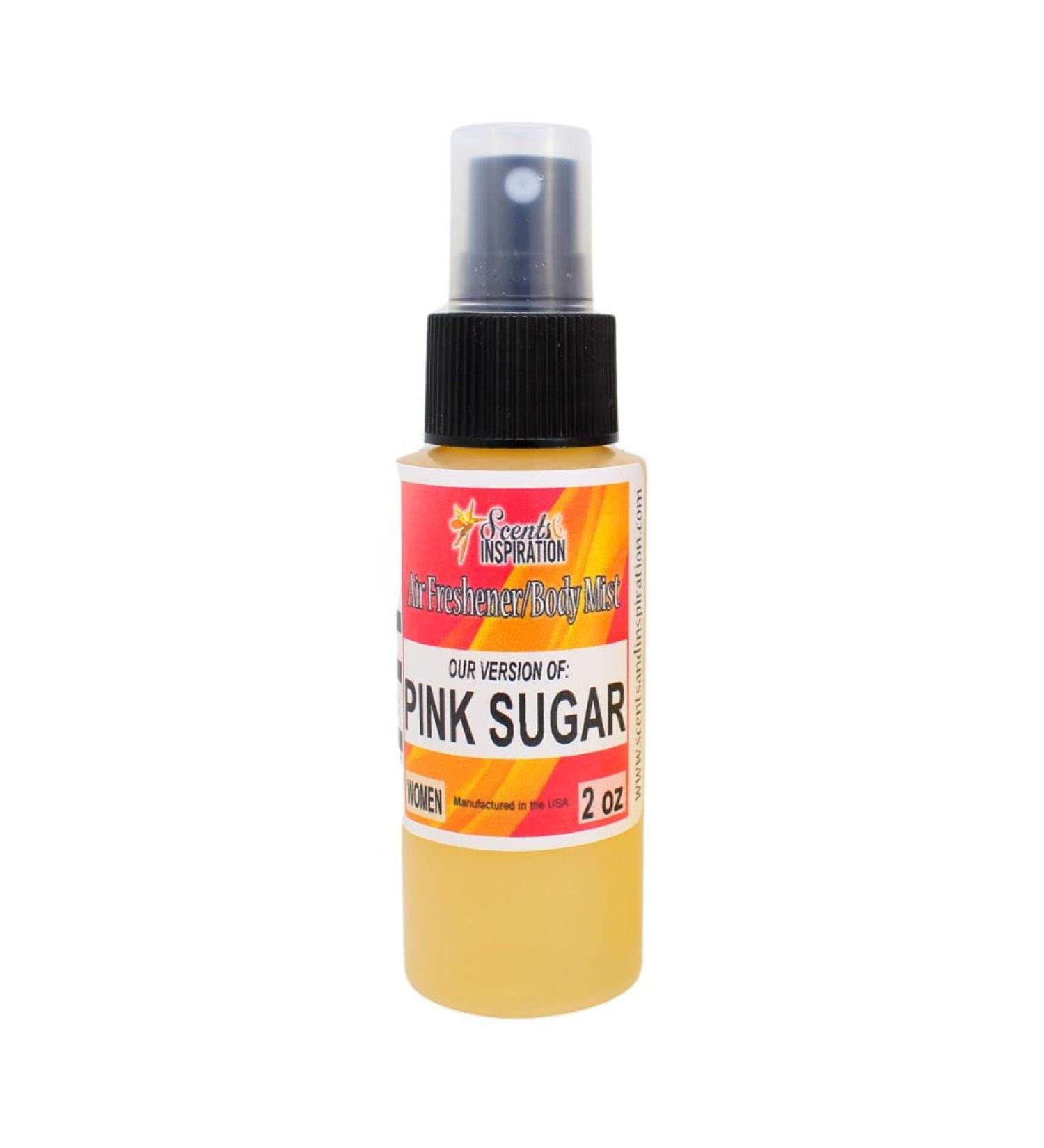 Scents & Inspiration Air Freshener/Body Mist - Our Version of Pink Sugar for Women | Women's Fragrances | Travel Size | Long Lasting Body Fragrance | 2 Fl. Oz Pink Sugar 2 Fl Oz (Pack of 1) - Buy Online on GoSupps.com