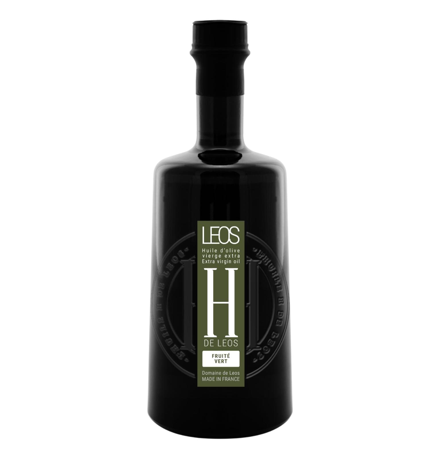  leos LEOS - H DE leos Extra Virgin Olive Oil - Green Fruity - Multimedaill e - Provence - Made in France (500 ml) - Buy Online on GoSupps.com