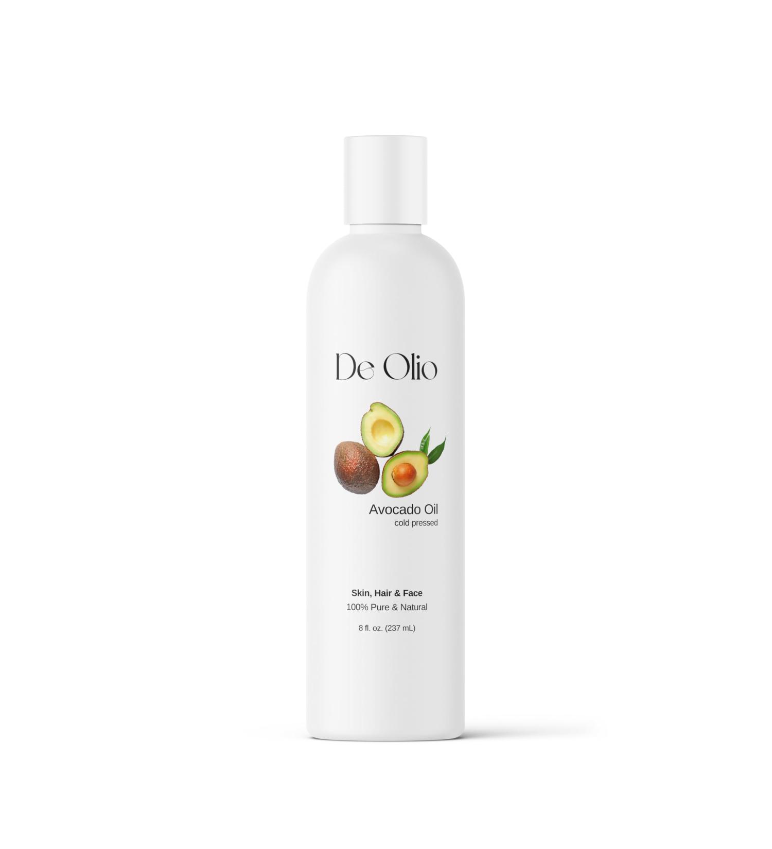 100% Pure Avocado Oil - Cold Pressed Carrier Oil for Skin & Hair | 8fl oz Massage Oil - Buy Online on GoSupps.com