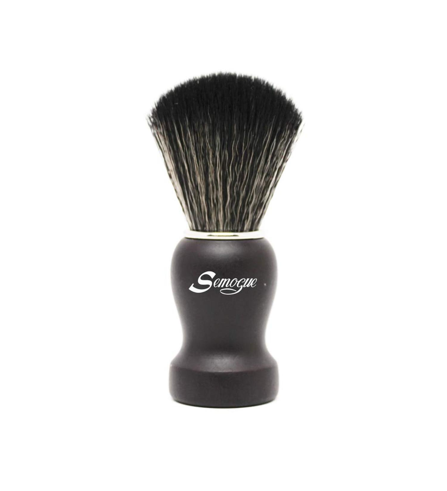 Semogue Pharos-C3 shaving brush synthetic black handle