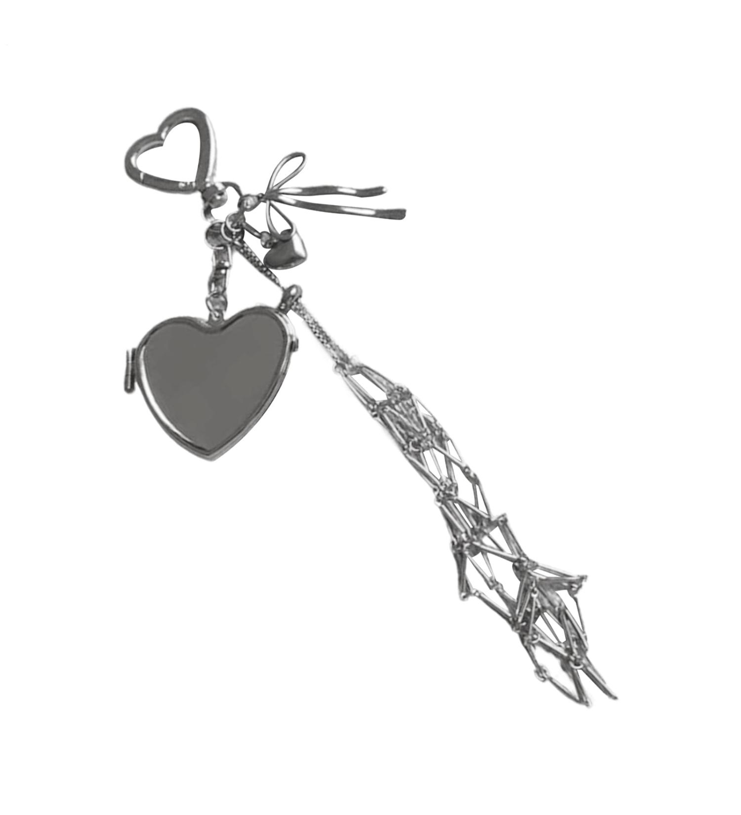  Kixolazr Lip Gloss Keychain | Lip Gloss Case with Mirror for Travel | Compact Lipstick Storage Supplies - For Outdoor Travel School and Home - Buy Online on GoSupps.com