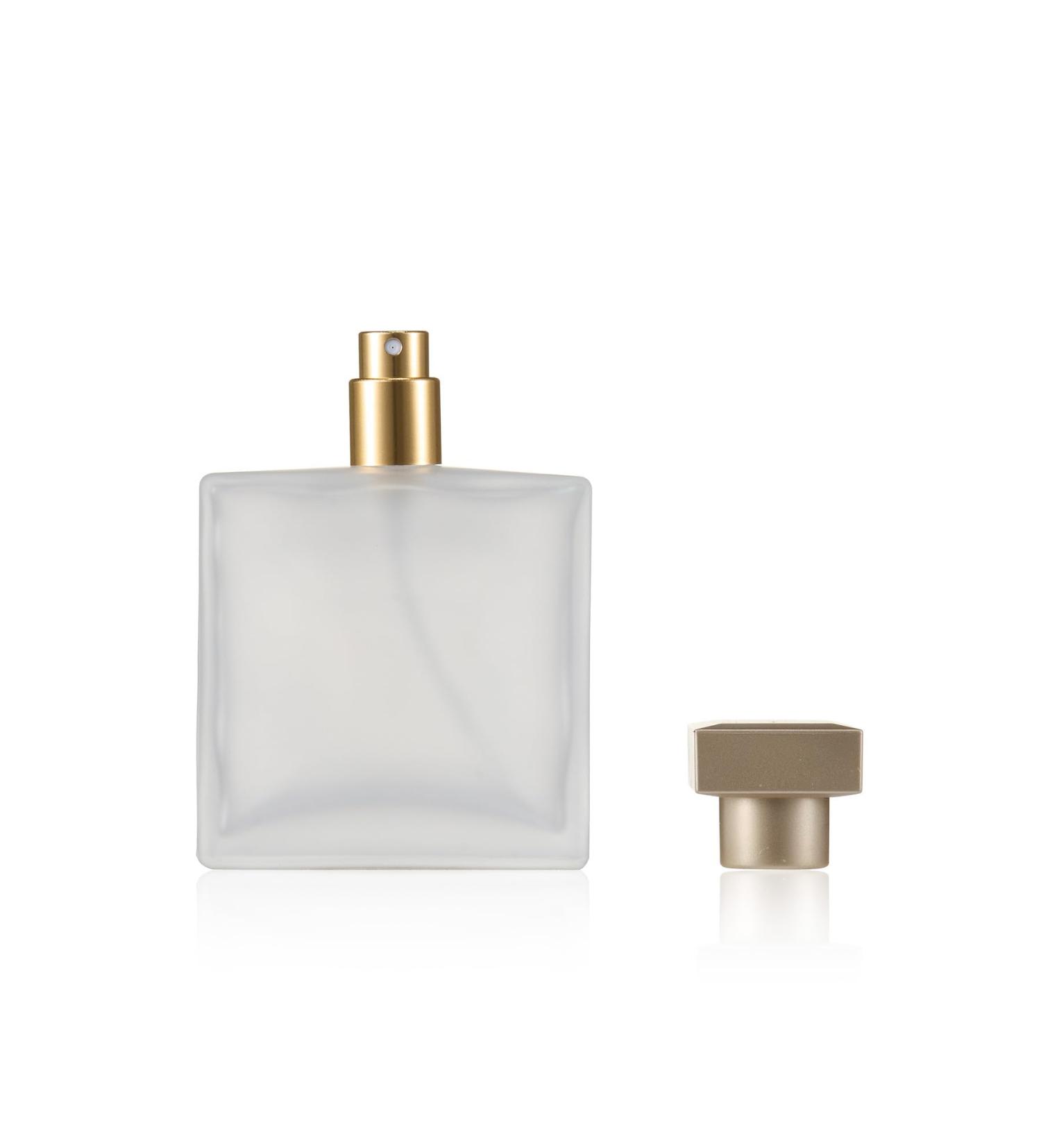Frosted Glass Perfume Atomizer | Refillable 50ml Spray Bottle for Men & Women | International Shipping Available - Buy Online on GoSupps.com