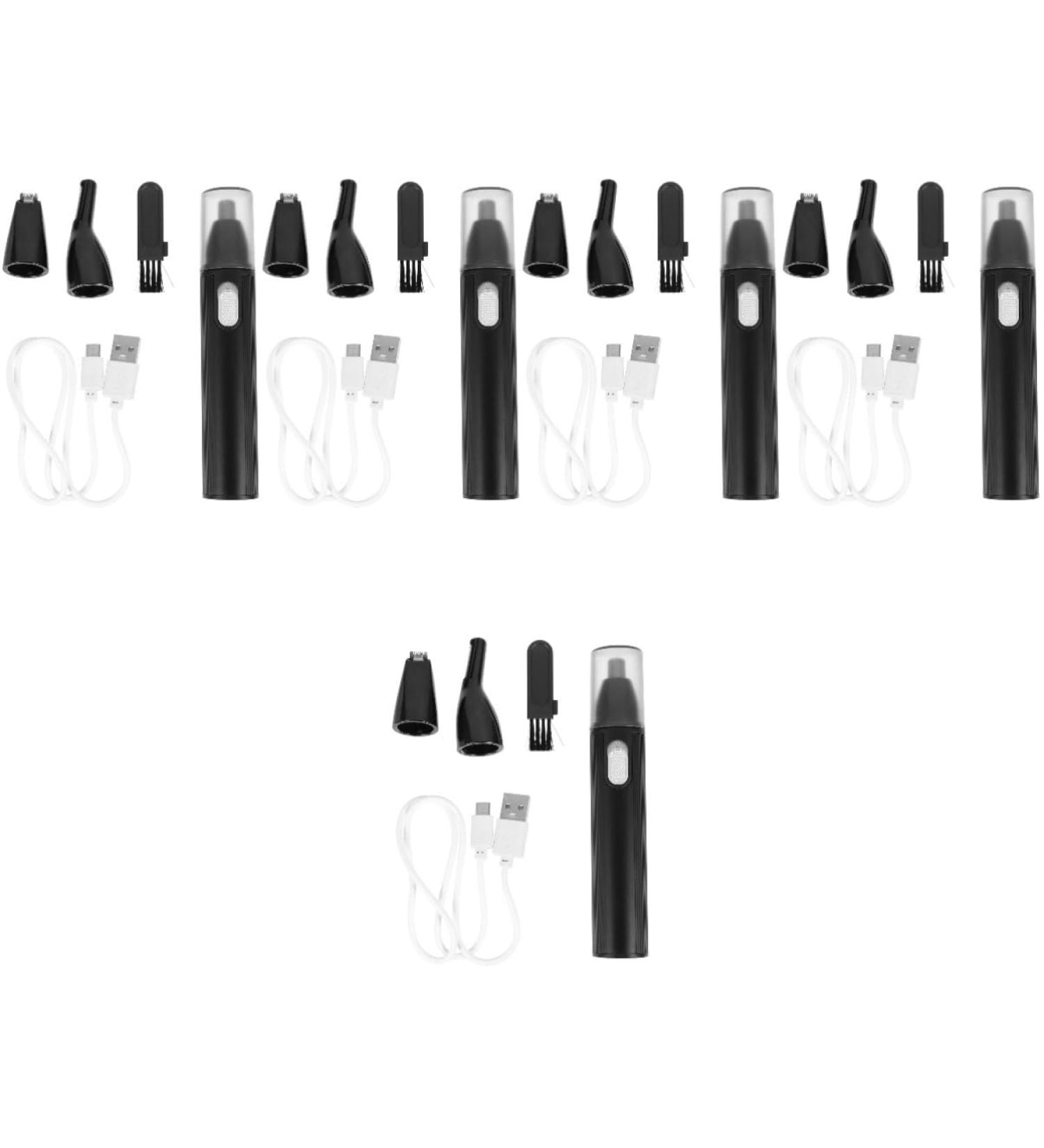 Minkissy 5 Sets Trimmer - Nose Eyebrow Beard and Epilator | High-End Stainless Steel Multifunction Razor & Clipper Tool for Men - Buy Online on GoSupps.com