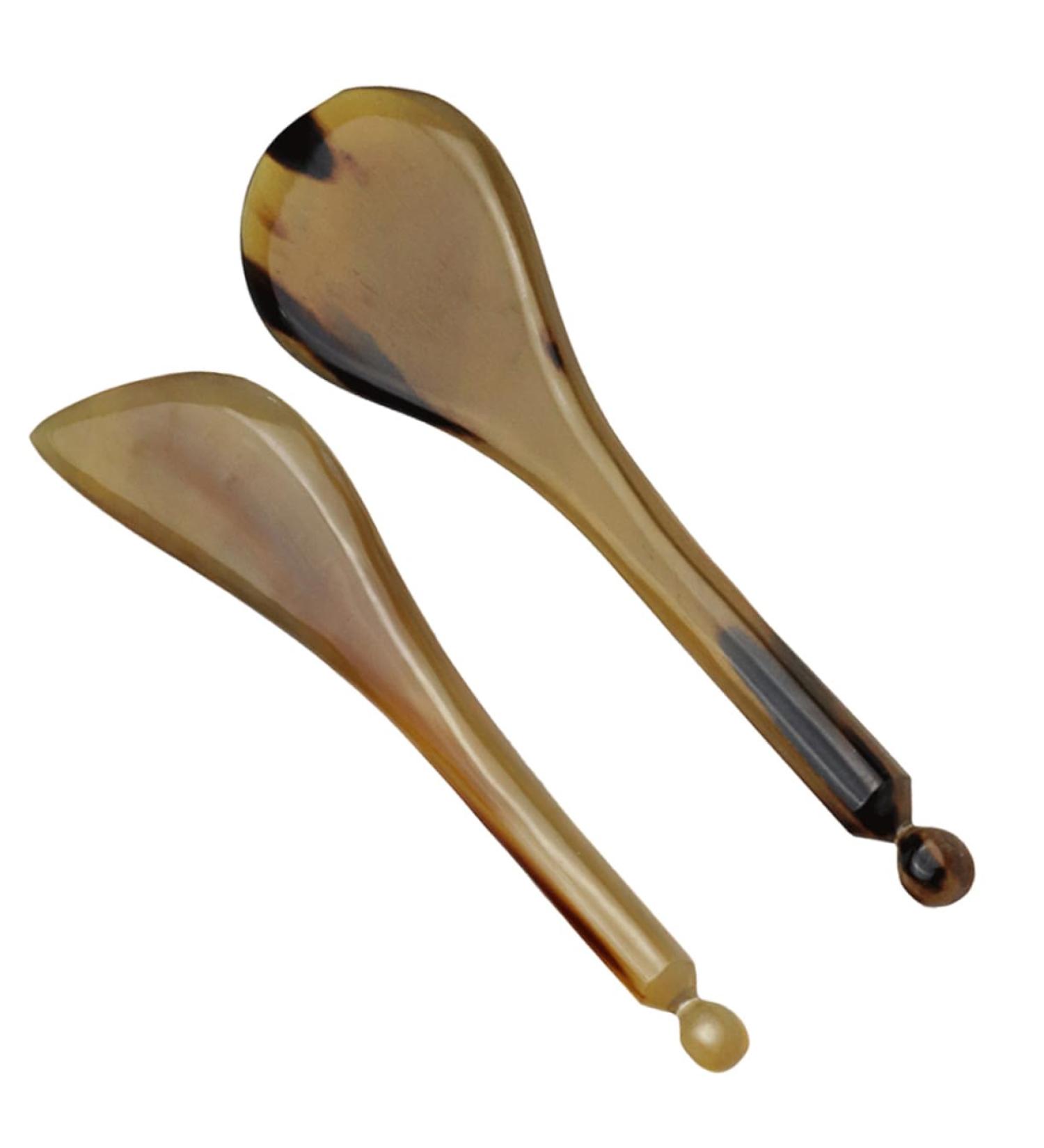 Buy Gleavi 2-Piece Hand Tools for Facial Massage Gua Sha & Acupressure Pencil - Manual Body Care Tools for Acupuncture Point Care Fast International Shipping - Buy Online on GoSupps.com