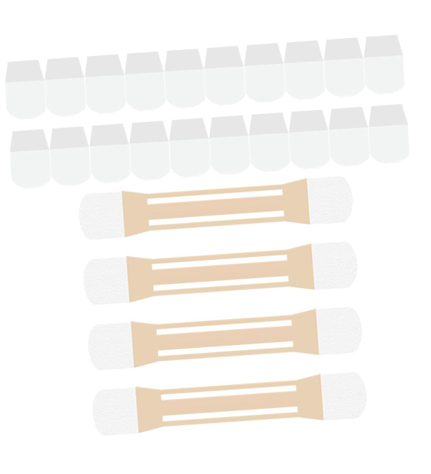 OHPHCALL 8 Pcs Neck Lift Stickers Face Beauty Tape Face Lifter Tape Wrinkle The Face Rubber Swan Neck Patch 20.5x4cmx2pcs As Shownx2pcs - Buy Online on GoSupps.com