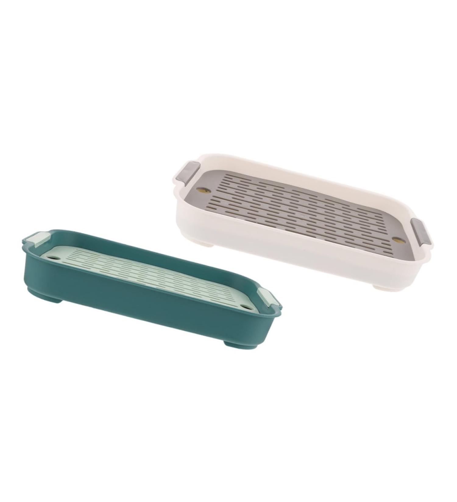 ROMISBABA 2pcs Box Rabbit Toilet Bunny Litter Toilet Hamster Bedding Pet Litter Pan Trainer Hamster Toilet Pp 27X18.8X4CM As Shown 3 - Buy Online on GoSupps.com