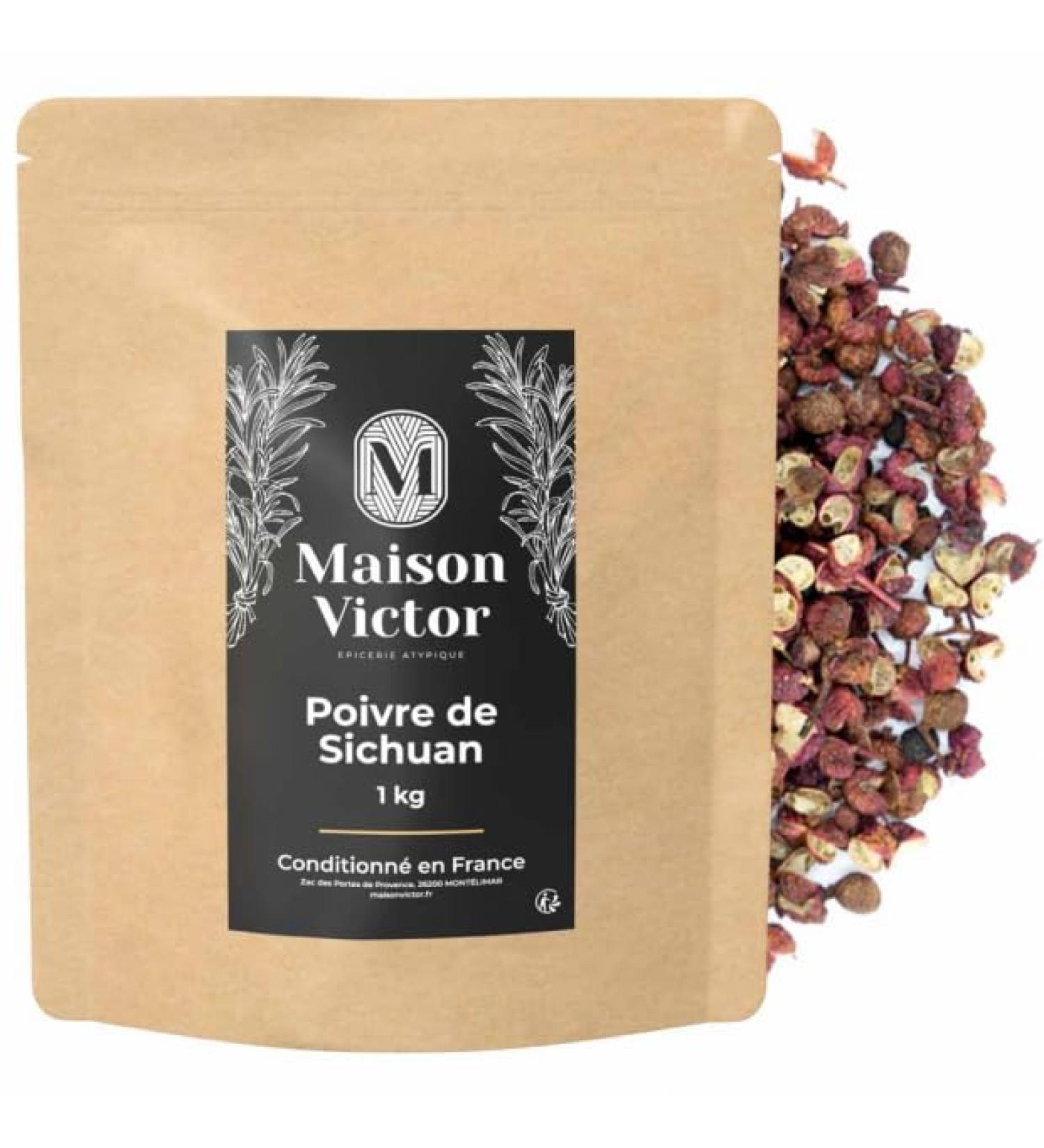 Sichuan Pepper in grains 50g Maison Victor Premium Sichuan Berry very aromatic pepper with lemony notes. - Buy Online on GoSupps.com