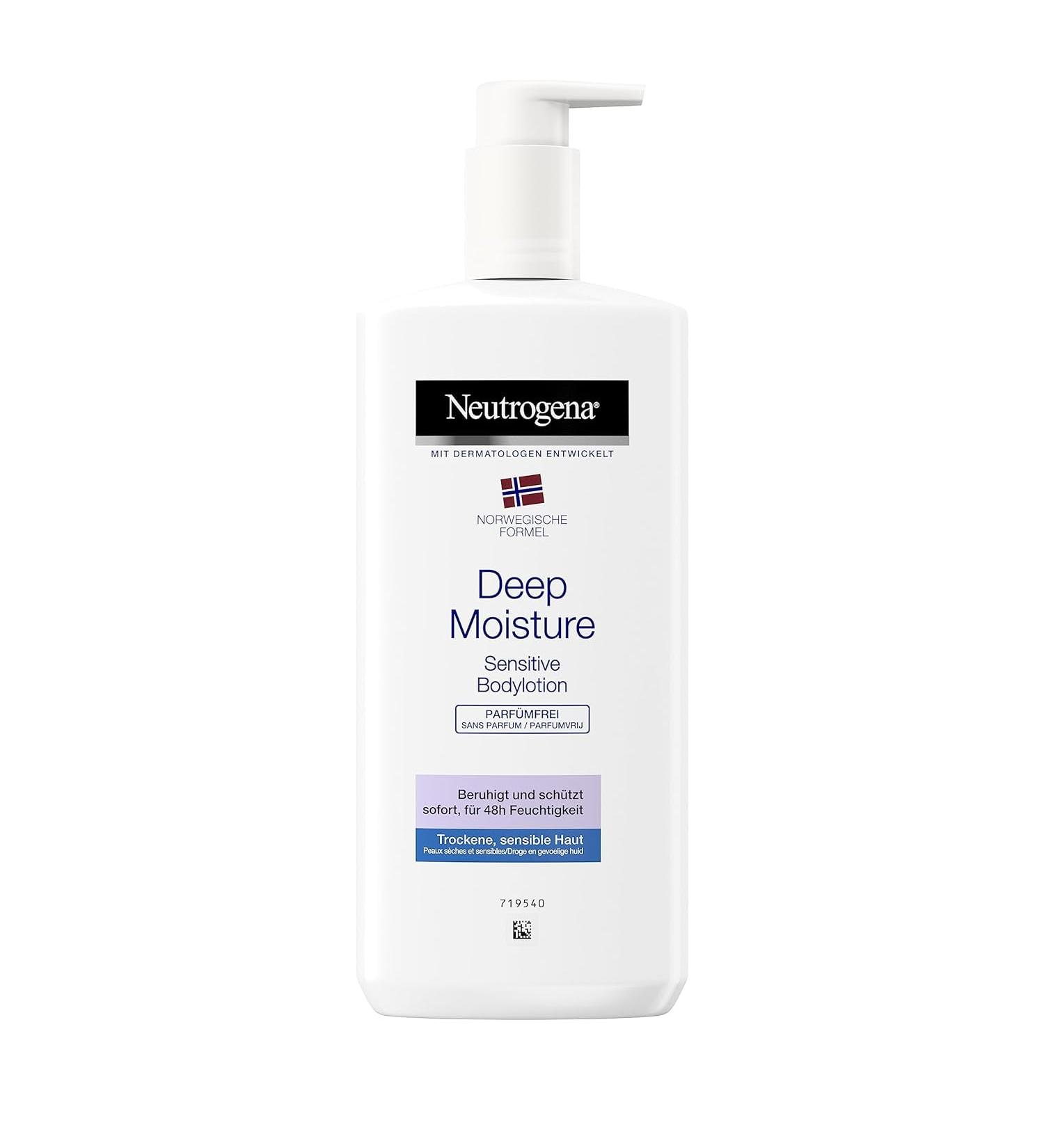 Neutrogena Norwegian Formula Body Lotion 400ml - Deep Moisture Fragrance-Free Ideal for Sensitive Dry Skin - International Shipping Available - Buy Online on GoSupps.com