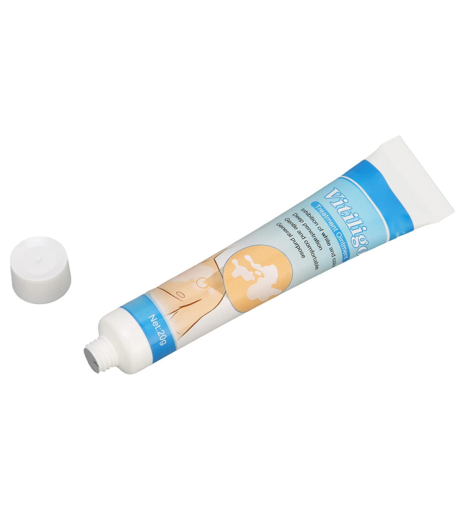 Herbal Face Vitiligo Cream for Skin Pigmentation Treatment - 0.7oz - Buy Online on GoSupps.com