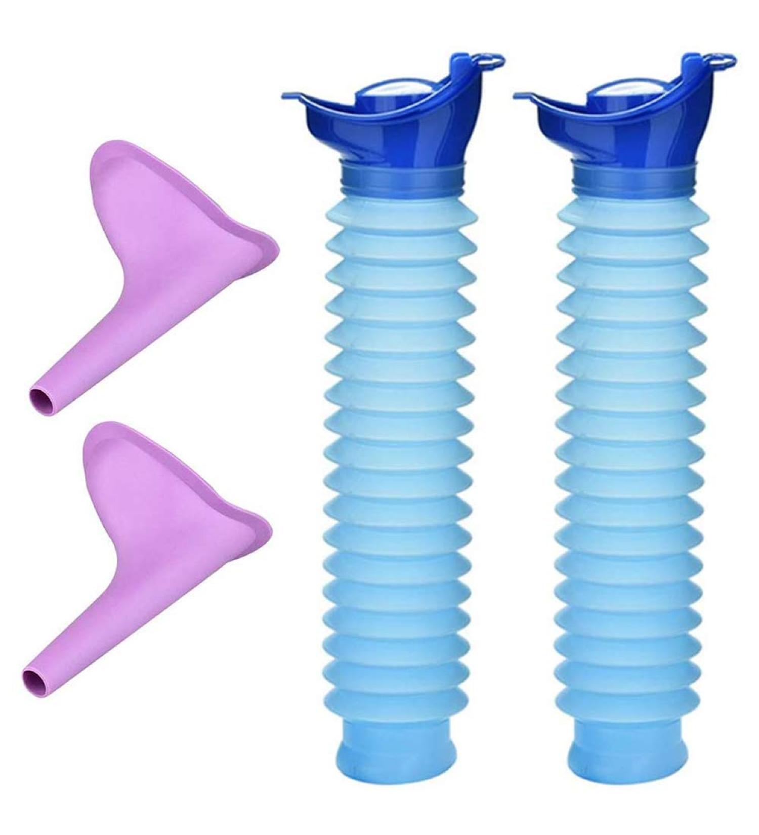 Portable Emergency Urinal for Men and Women - Reusable Outdoor Pee Bottle for Camping, Travel, and Traffic Jams - Buy Online on GoSupps.com