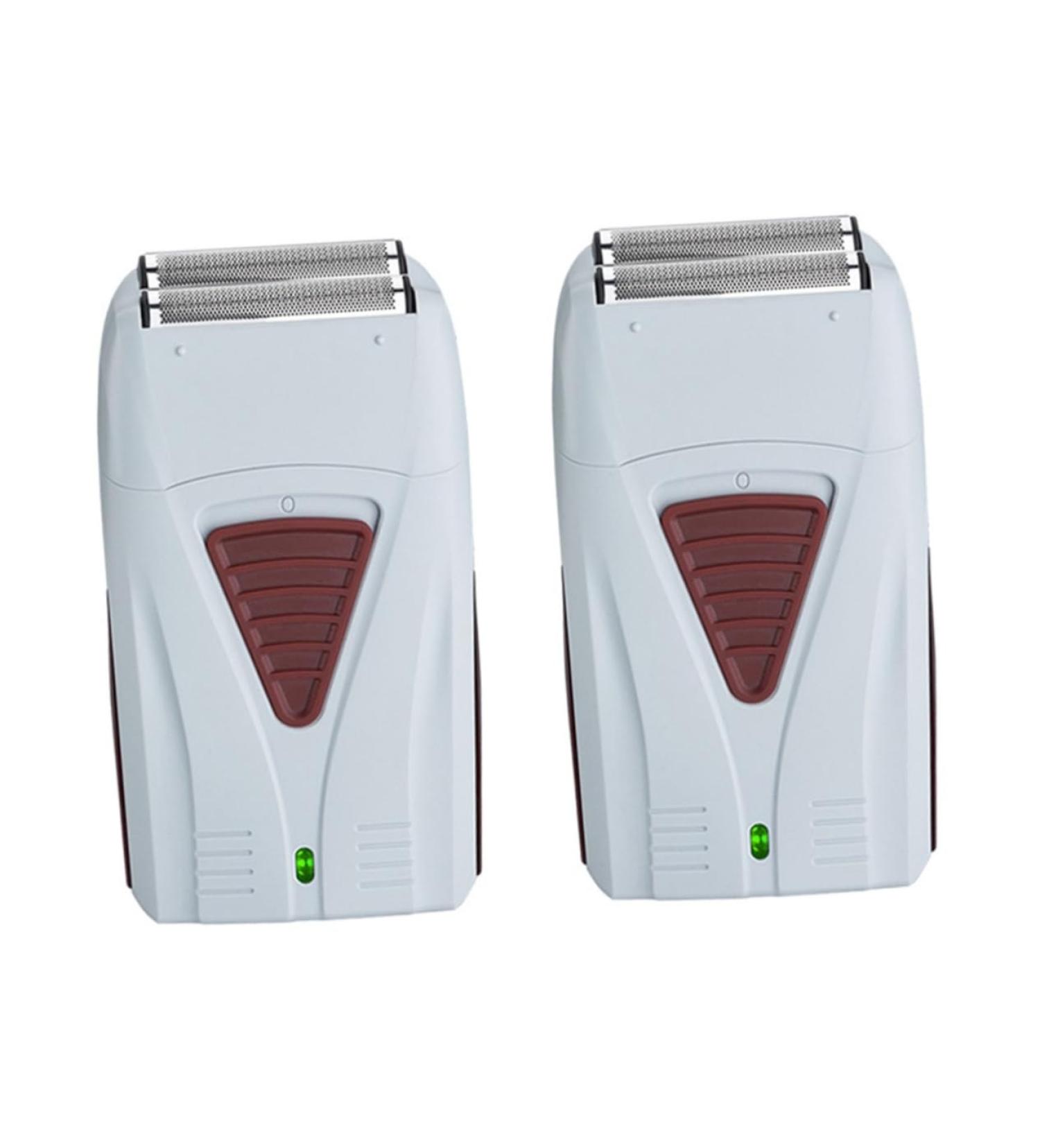 FRCOLOR 2 Pcs Electric Razor Shaver for Men - Rechargeable Face & Head Trimmer Cordless Beard & Nose Hair Grooming - Buy Online on GoSupps.com