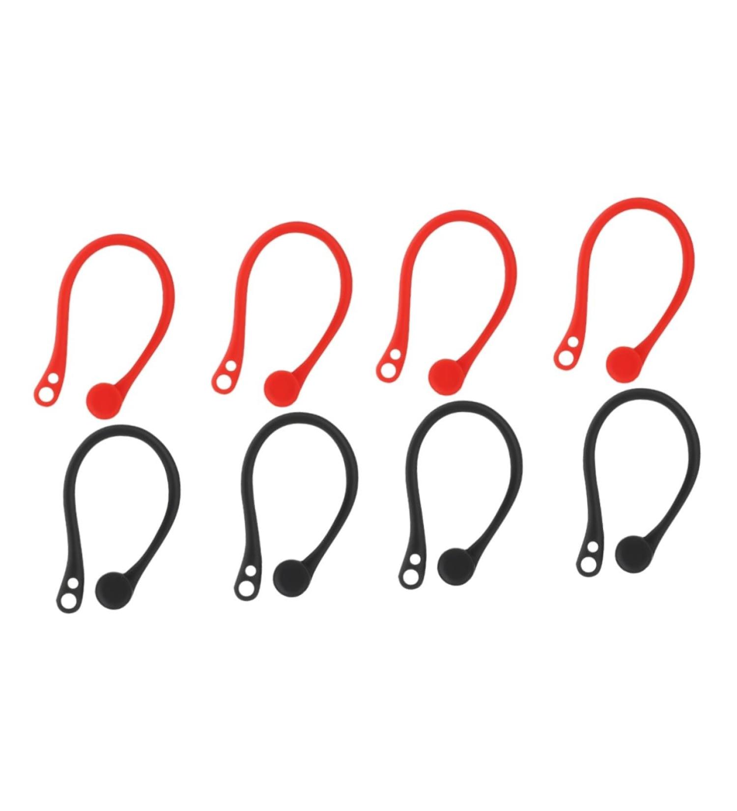 UKCOCO Earphone Hooks - 4 Pairs Silicone Ear Lip Covers for Headphones Sports Ear Hooks & Earplug Holder - Buy Online on GoSupps.com