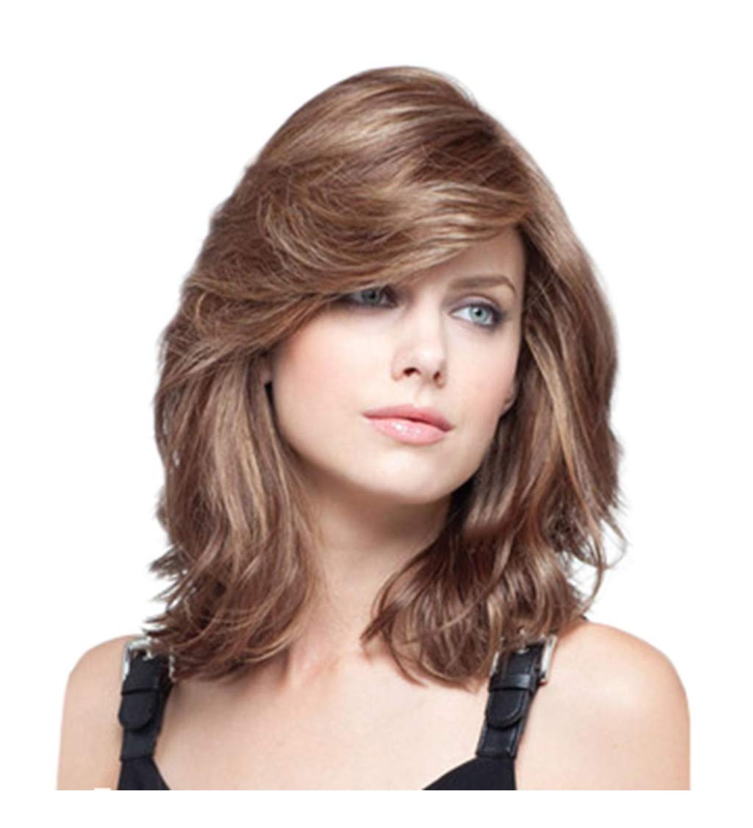 Wig Brown Women Wig Hair Curly Curly Long Hair Curls Long Wavy Brazilian Synthetic Cosplay Human