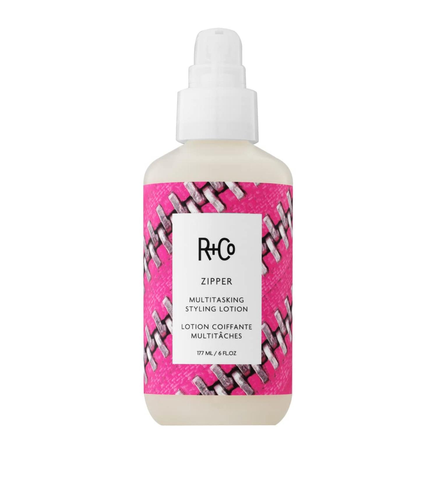R+Co Zipper Styling Lotion 6 oz - Shine, Flexible Hold, Frizz Control - Buy Online on GoSupps.com