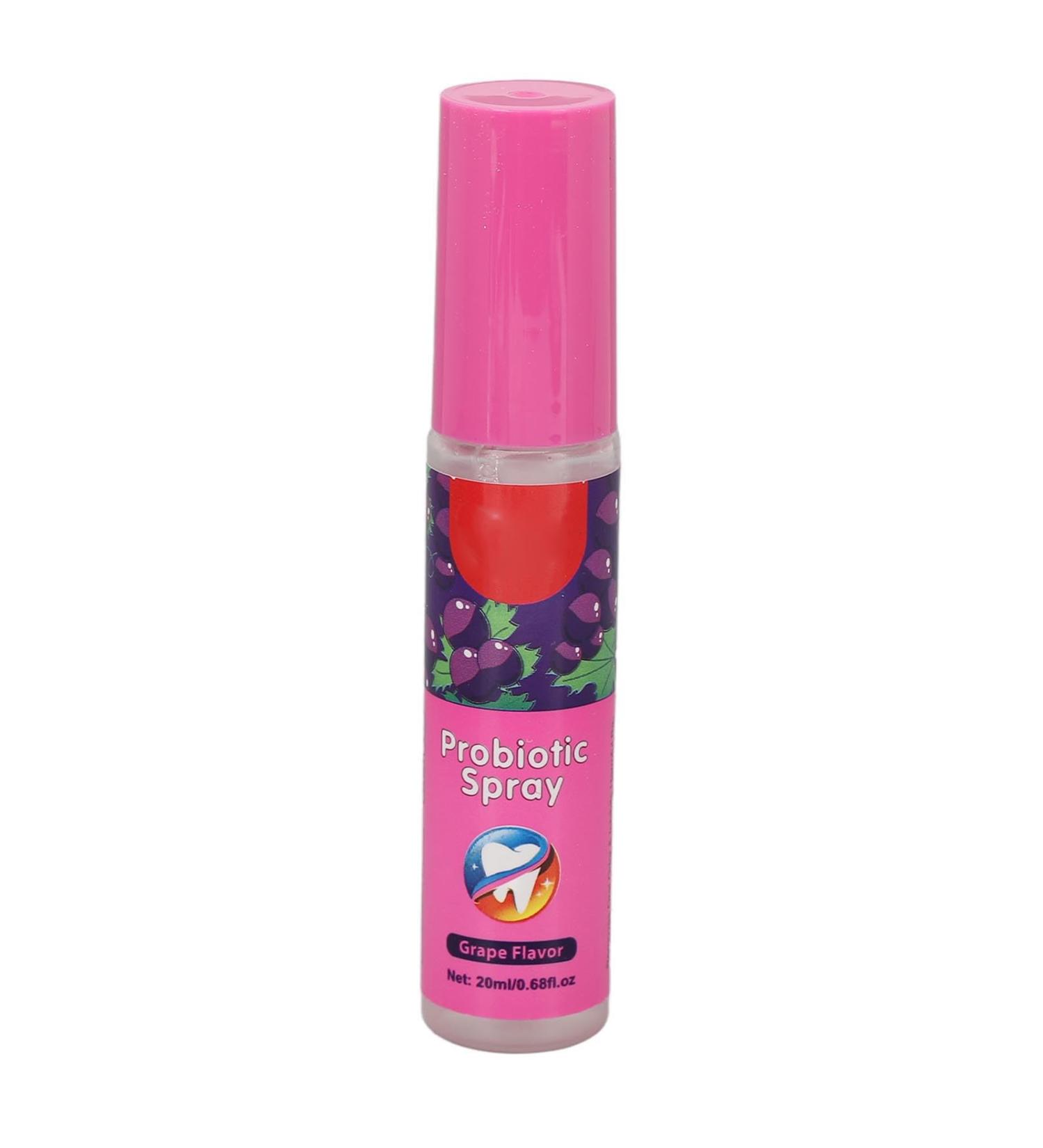 Refreshing Grape Mouth Moisture Spray - 20ml | Natural Mint Oral Care for Bad Breath - Dentist Recommended - Buy Online on GoSupps.com