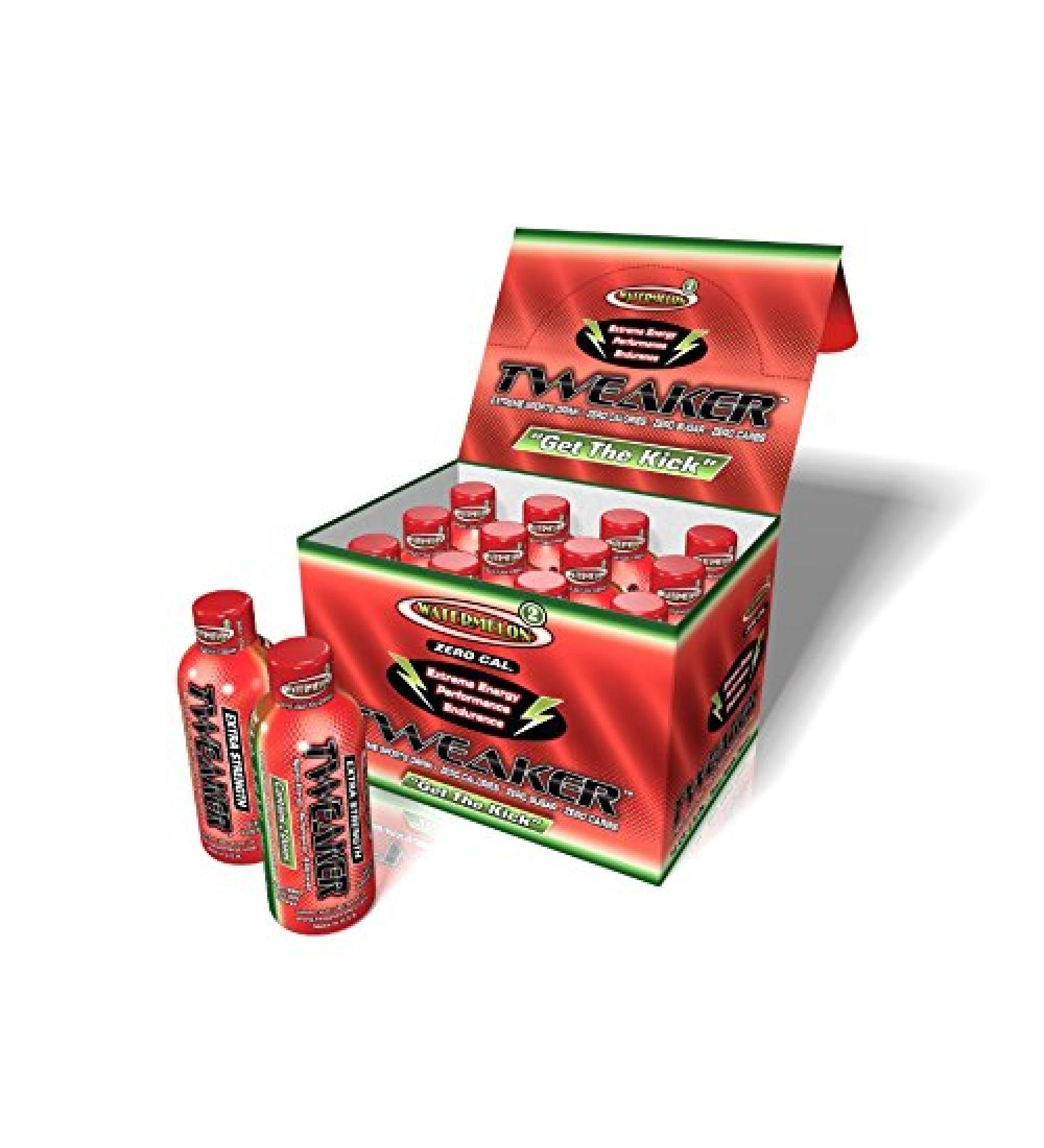 Tweaker Energy Shots - Watermelon - Pack of 12  -  2 Oz.