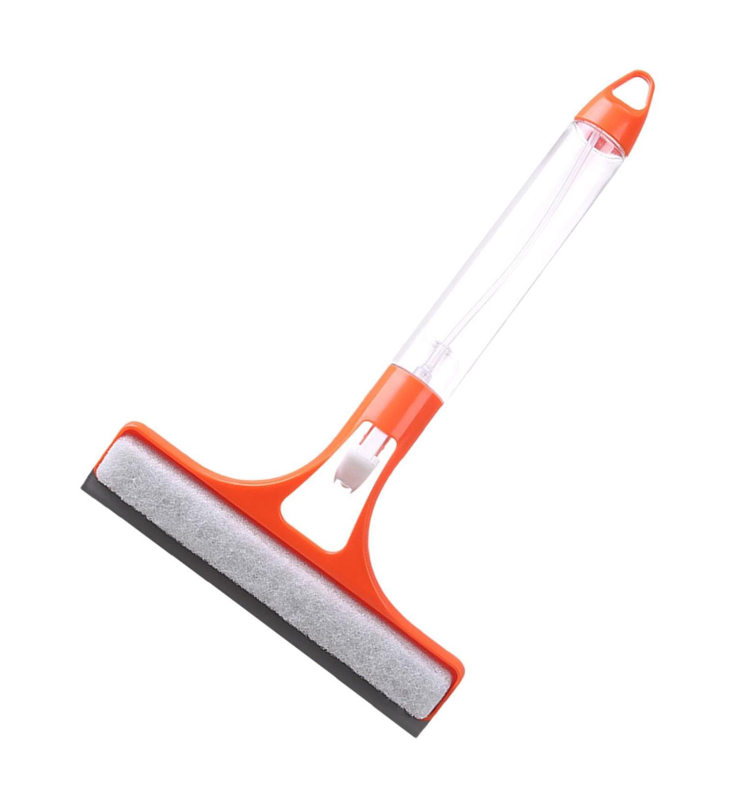 Besreey Cleaning Squeegee | Cleaner Tool Water Spray Scrubber for Glass Cleaning - Mirrors Wiper Shower Door Squeegee Cleaner Effective for Dining Tables Mirrors - Buy Online on GoSupps.com