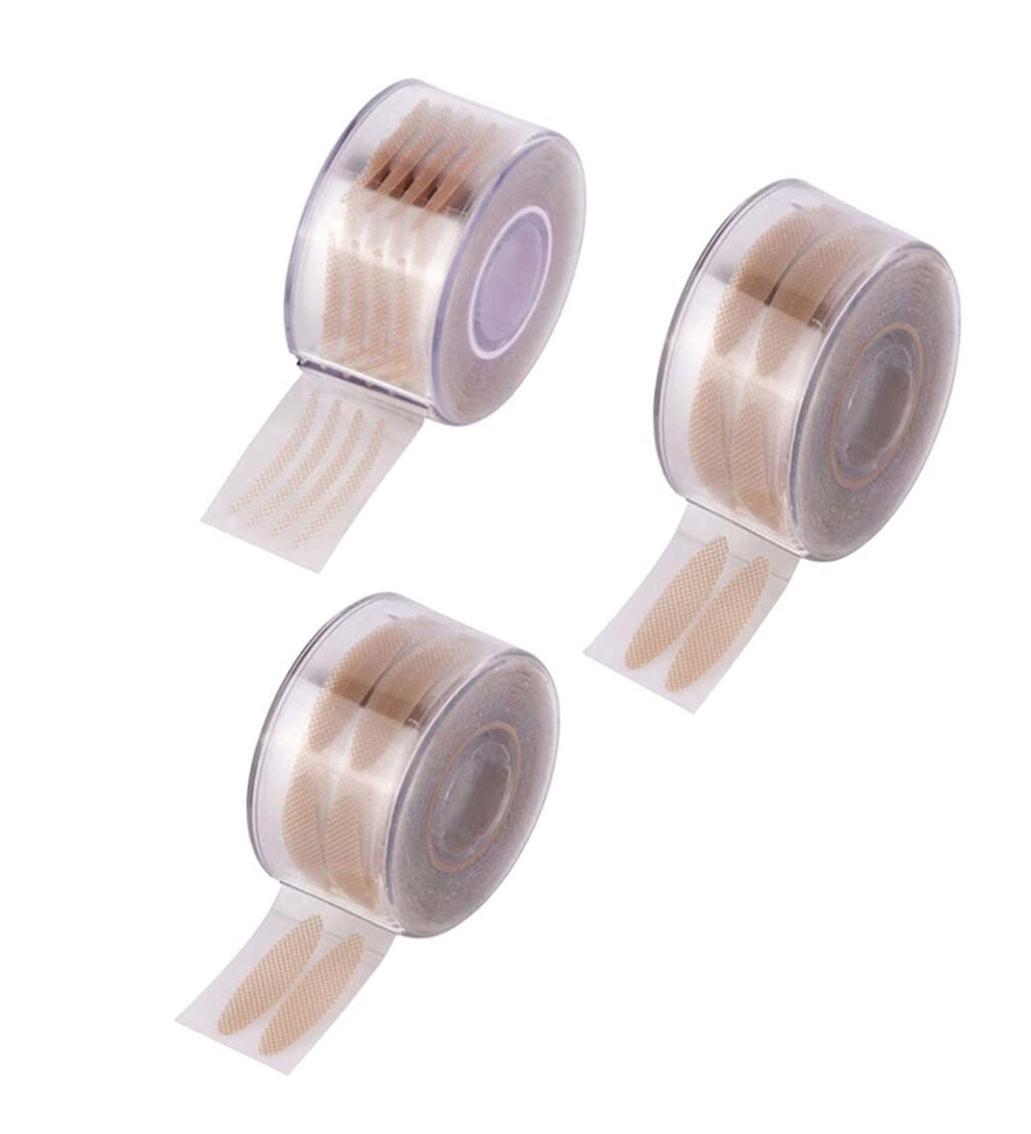FOMIYES 1200pcs Invisible Tape Makeup Tape Sticky Double Eyelid Tape Stickers Tape Roll Miss Supplies Hooded 1 count (Pack of 1) - Buy Online on GoSupps.com