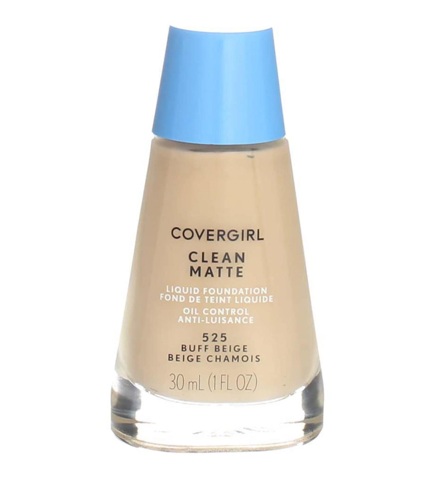 CoverGirl Clean Oil Control Liquid Makeup Buff Beige 525 1 oz - Pack of 2 - Buy Online on GoSupps.com