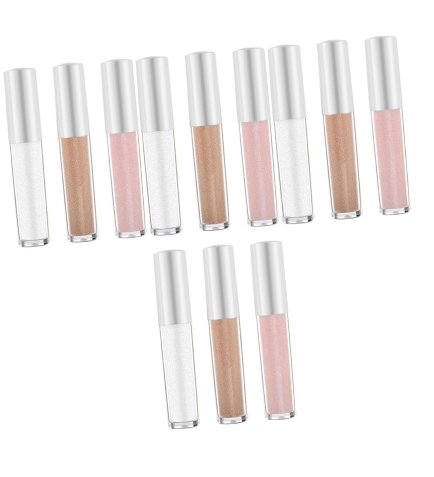 TOVINANNA 12 Pcs Polarized Monochrome Eyeshadow Glitter Makeup Eyeshadow Blue Plastic Cosmetic Brighten Miss - Buy Online on GoSupps.com