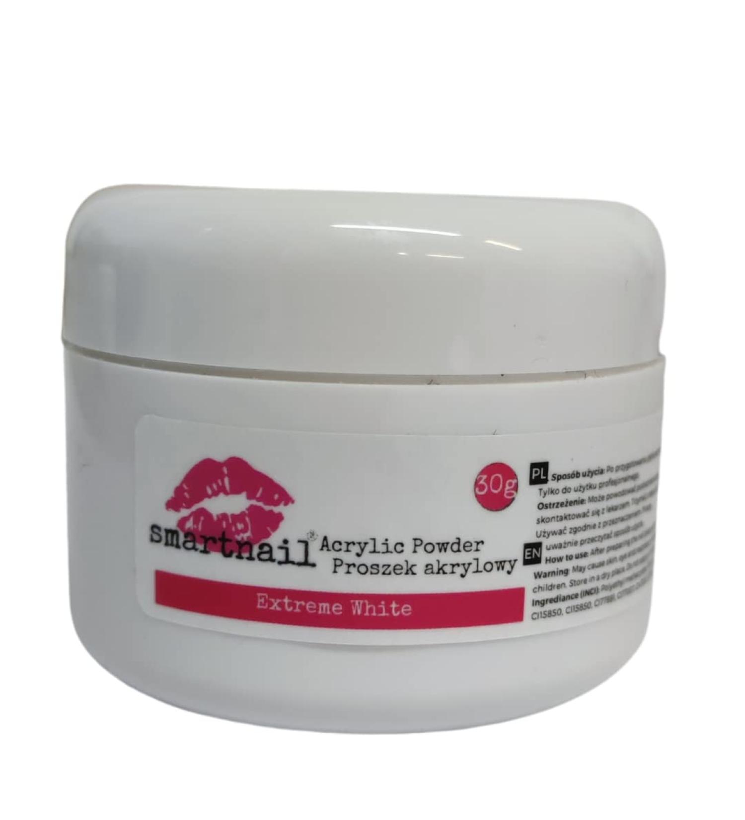 Buy 30g Clear Acrylic Powder | Air-Curing Smartnail for Professional Nail Art | International Shipping Available - Buy Online on GoSupps.com