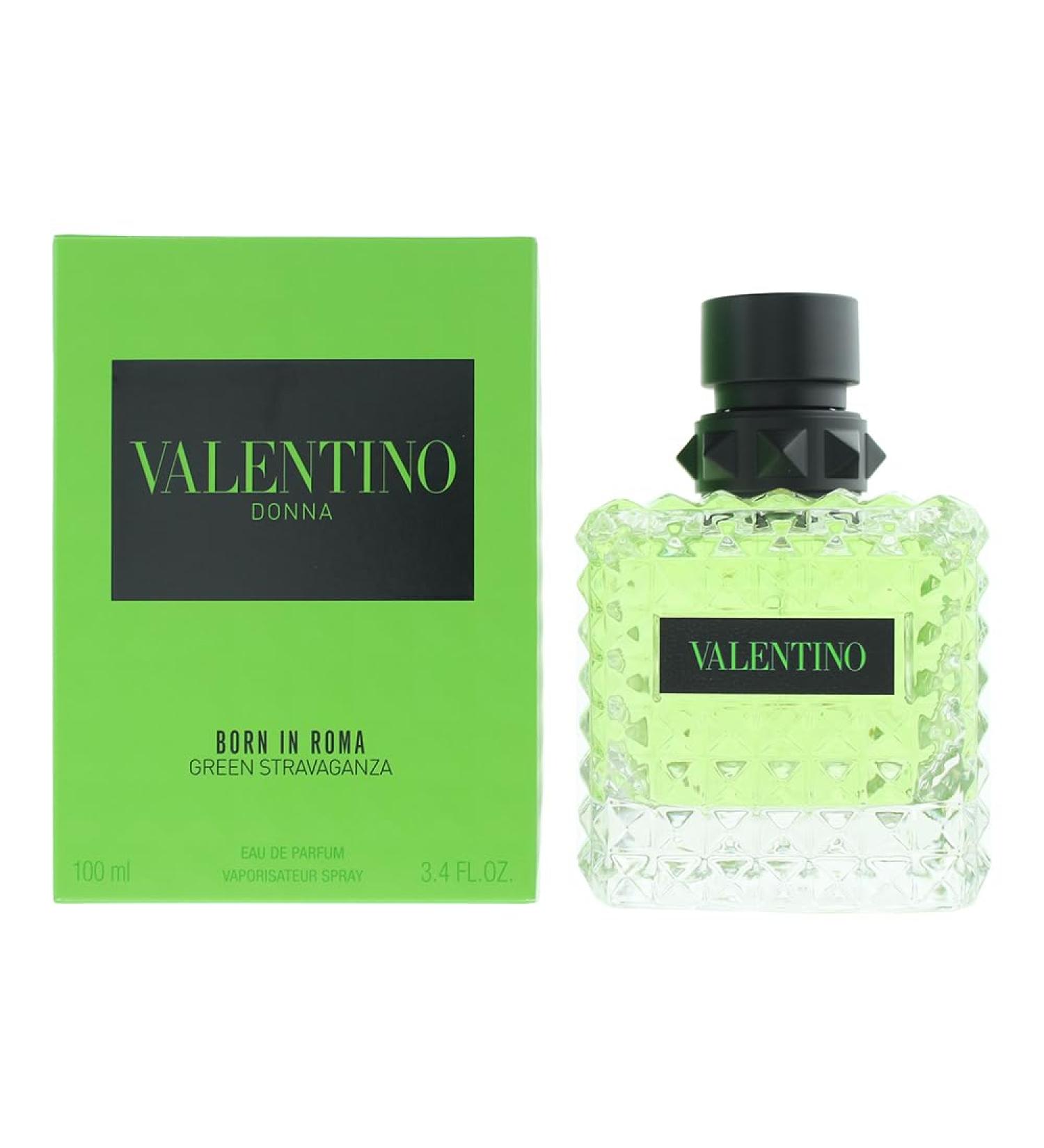 Valentino Donna Born In Roma Green Stravaganza for Women - 3.4 oz EDP Spray Floral Fragrance