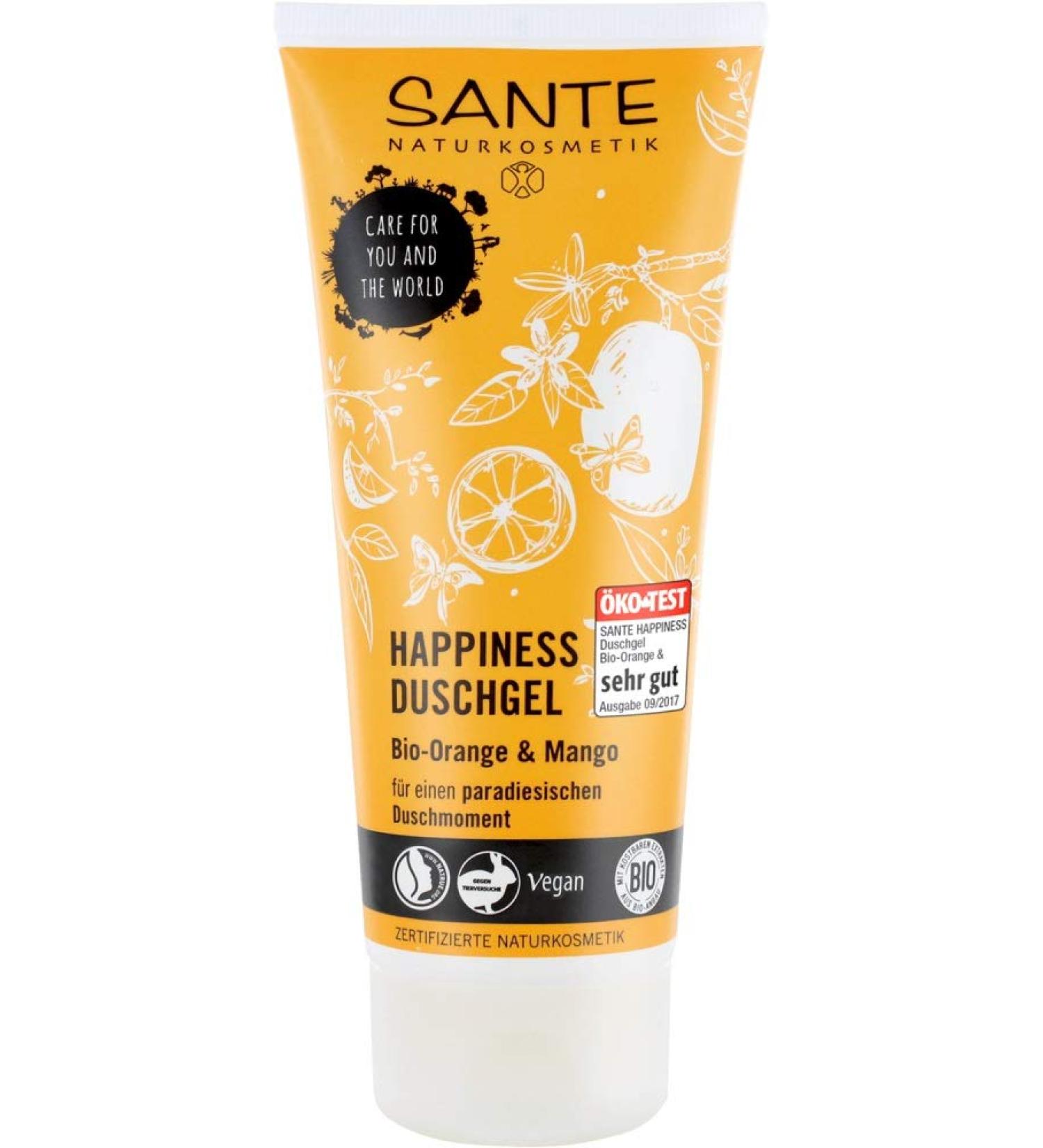 Sante Naturkosmetik Organic orange & mango 200 ml