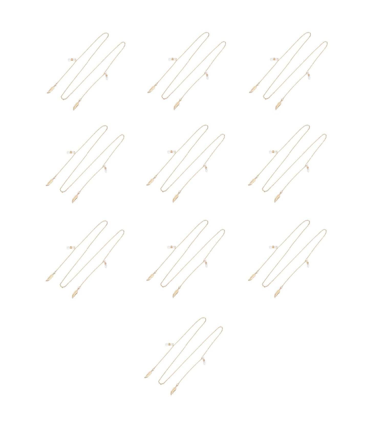 SBTRKT 10-Piece Alloy Set - Fashionable Modern & Robust for Daily Use Street Style Weddings & Gifts - Gold - Buy Online on GoSupps.com