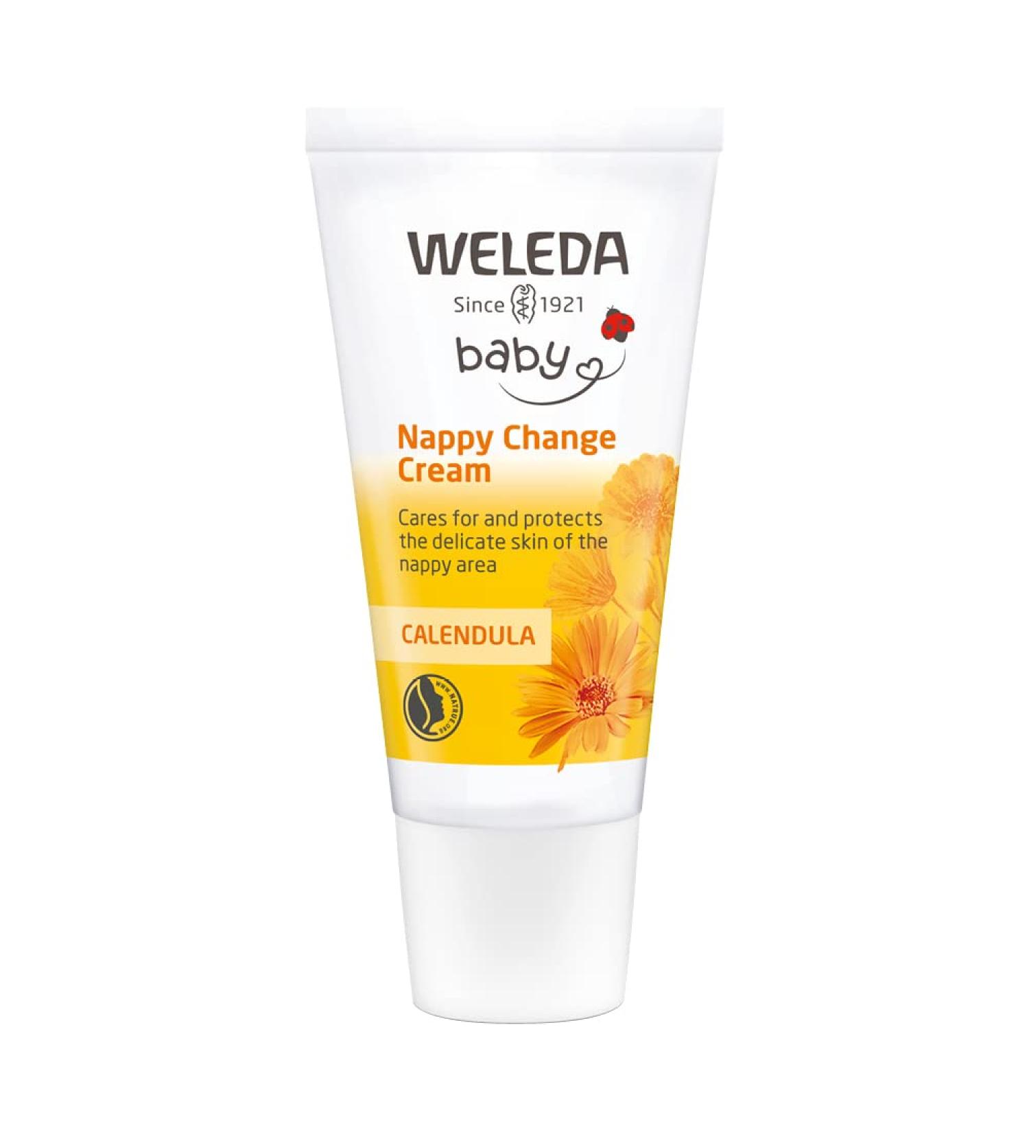 Weleda Calendula Nappy Change Cream - 30ml (Pack of 1) | Soothing Diaper Cream by Weleda UK Ltd - Buy Online on GoSupps.com