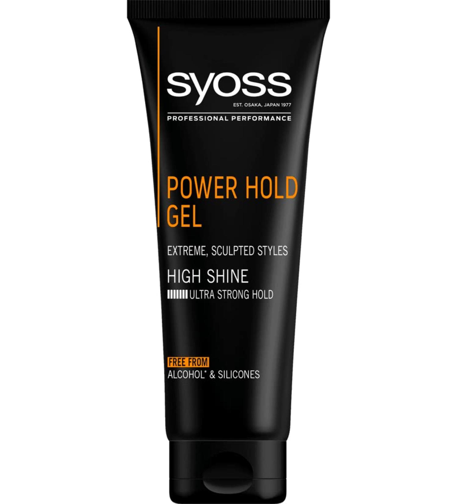 Syoss Styling Gel Men Power Extreme Hold, 250 ml