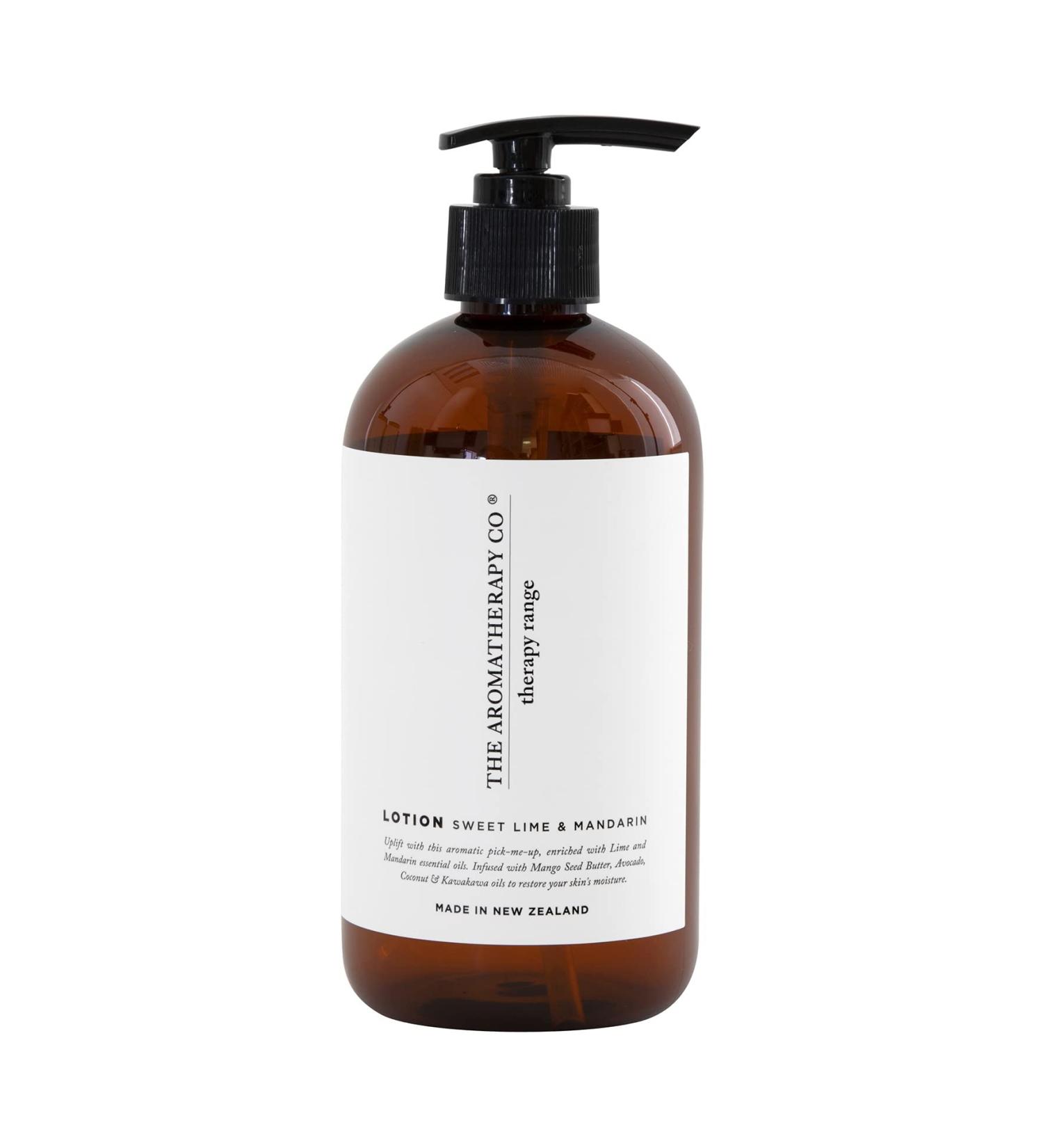 The Aromatherapy Co. Therapy Range Hand & Body Lotion Uplift 500ml Moisturiser - Sweet Lime & Mandarin
