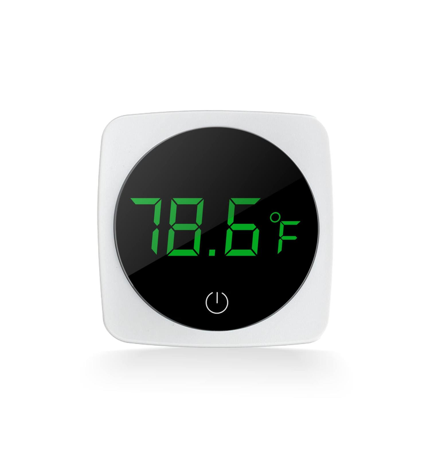 Digital Aquarium Thermometer with LED Display - High Accuracy to 0.9F - Wireless - Ideal for Fish, Axolotl, Turtle Tank - Fahrenheit Measurement - Buy Online on GoSupps.com