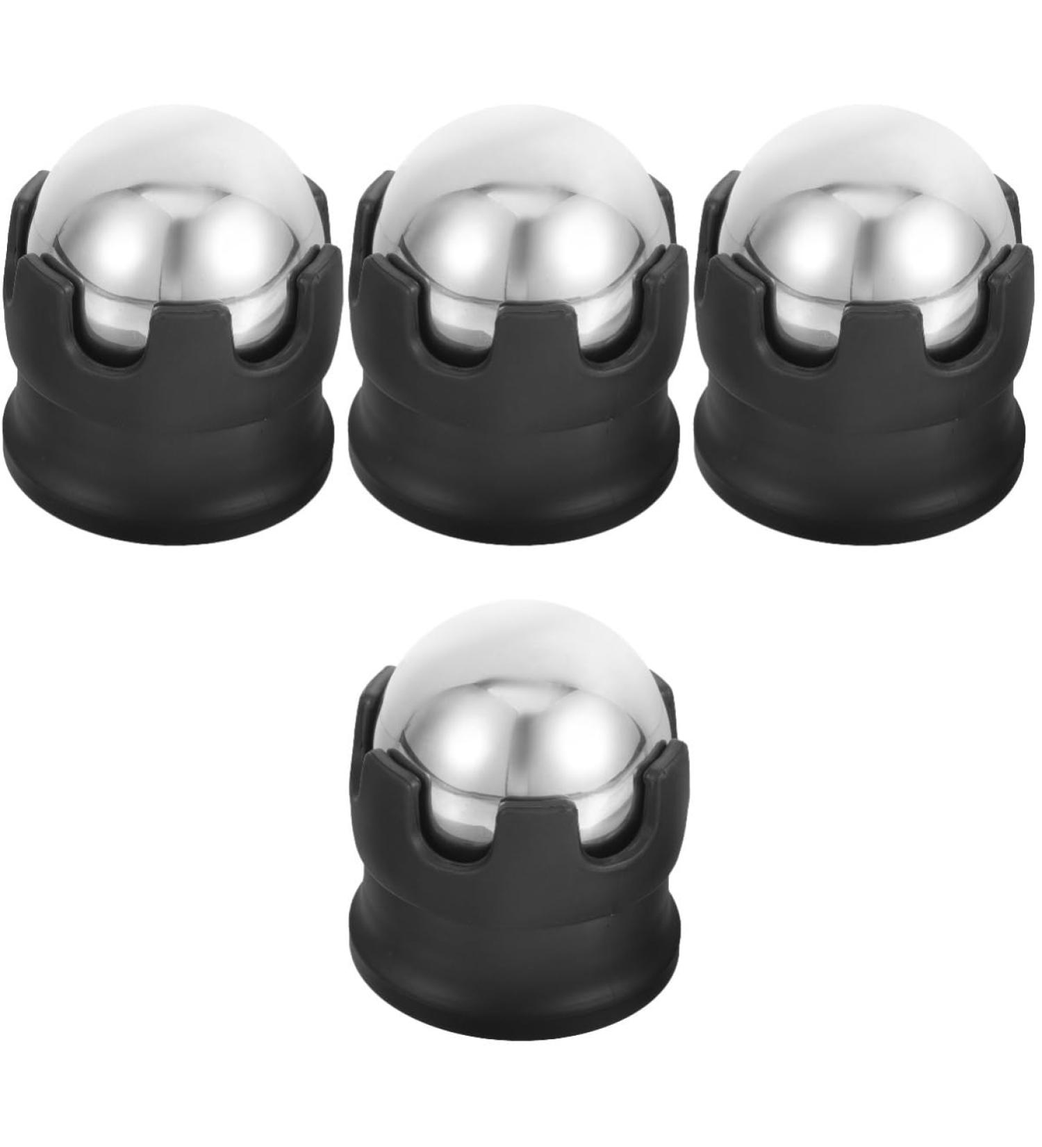 Buy Besportble 4-Piece Ice Roller Massage Device Set - Manual Metal Hand Massager & Cryospheric Muscle Ball for Effective Body Relief | International Shipping Available - Buy Online on GoSupps.com